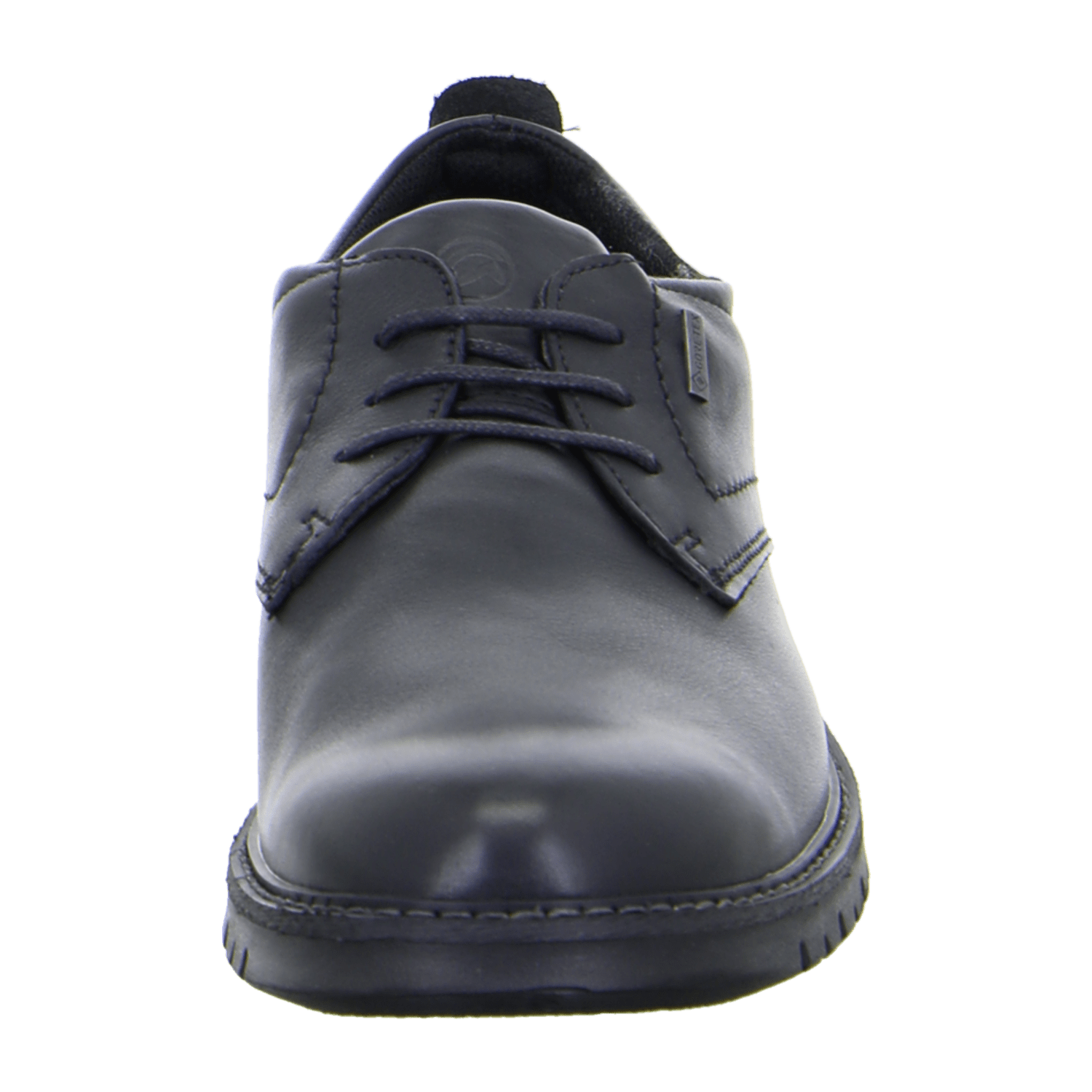 ARA Leandro Men's Lace-Up Sneakers in Smooth Leather, Black