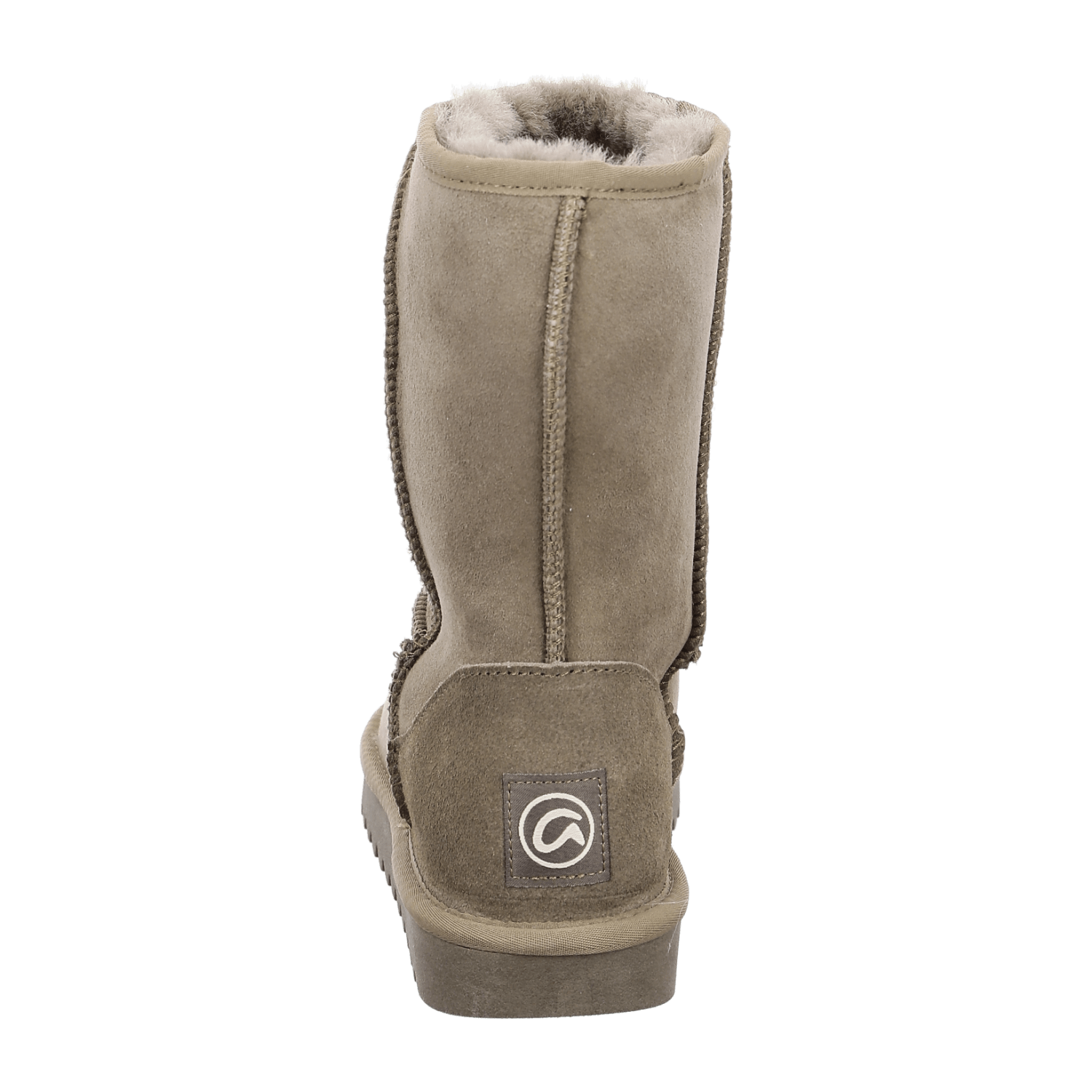 ARA ALASKA Women's Slip-On Bootie in Suede Leather with Wool Lining in Beige Modern Style with Round Toe - Bartel-Shop