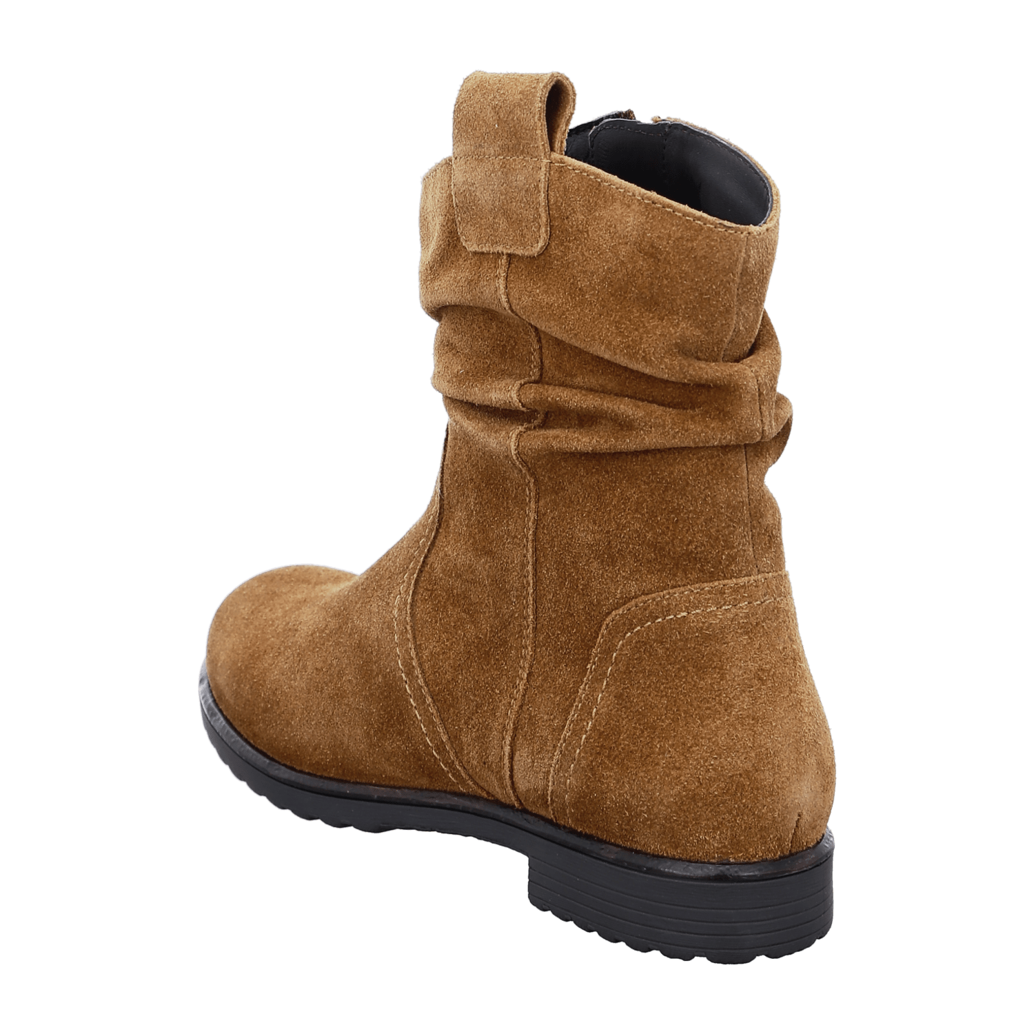 ARA LIVERPOOL Women's Slip-On Suede Shoes in Brown with Round Toe