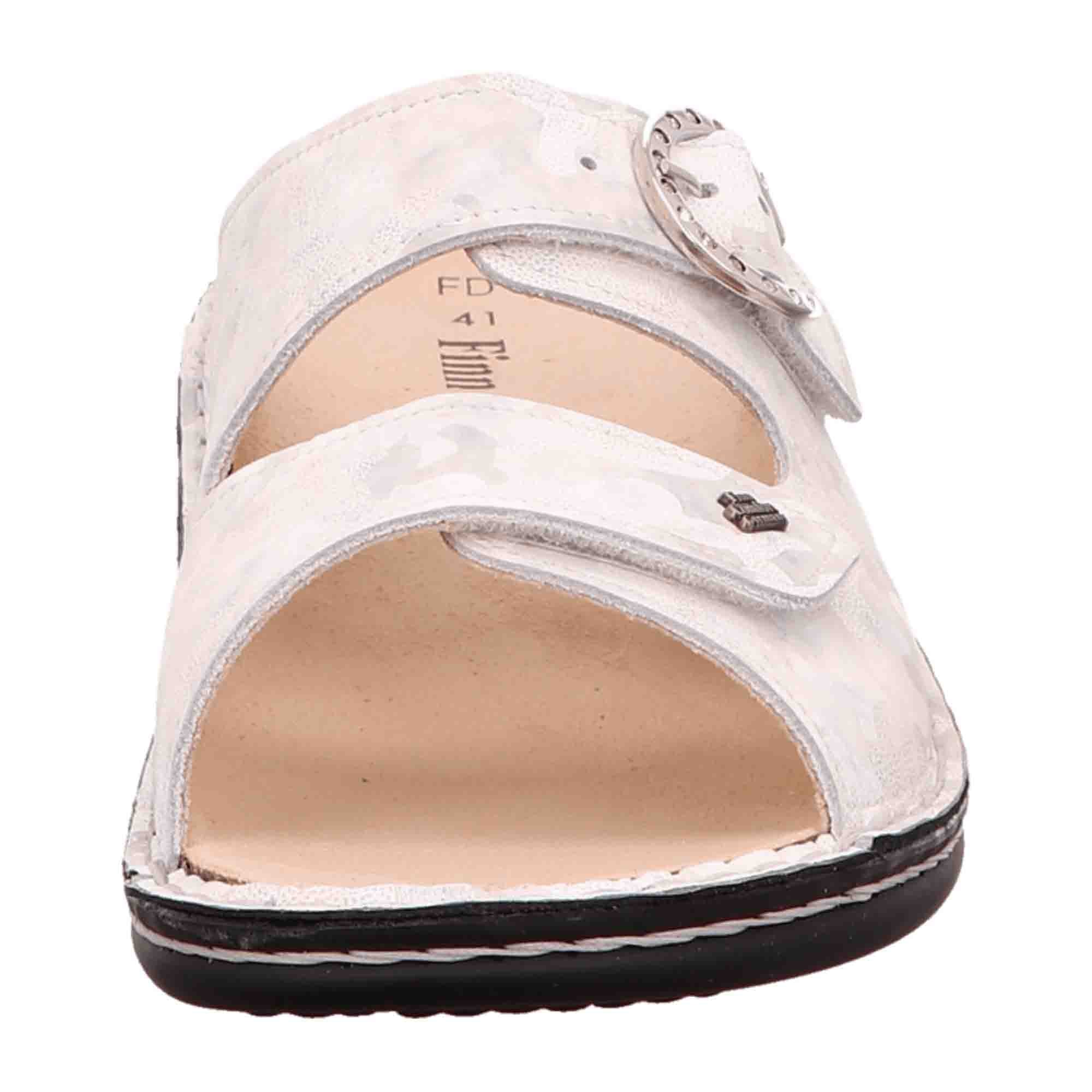 Finn Comfort Mumbai Clas Women's Sandals - Elegant White Comfort Footwear