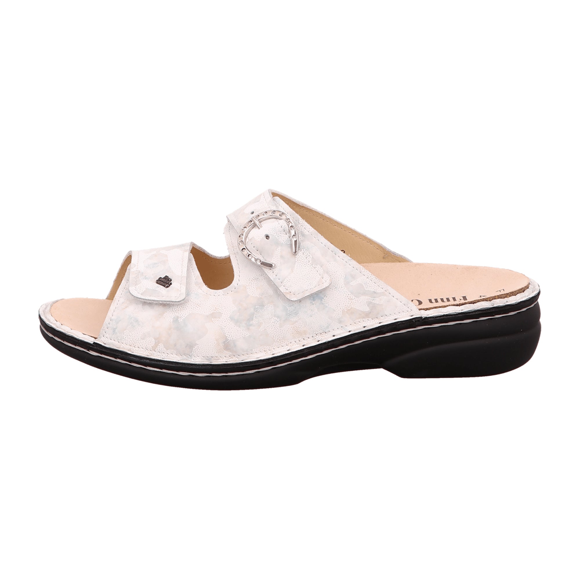 Finn Comfort Mumbai Clas Women's Sandals - Elegant White Comfort Footwear