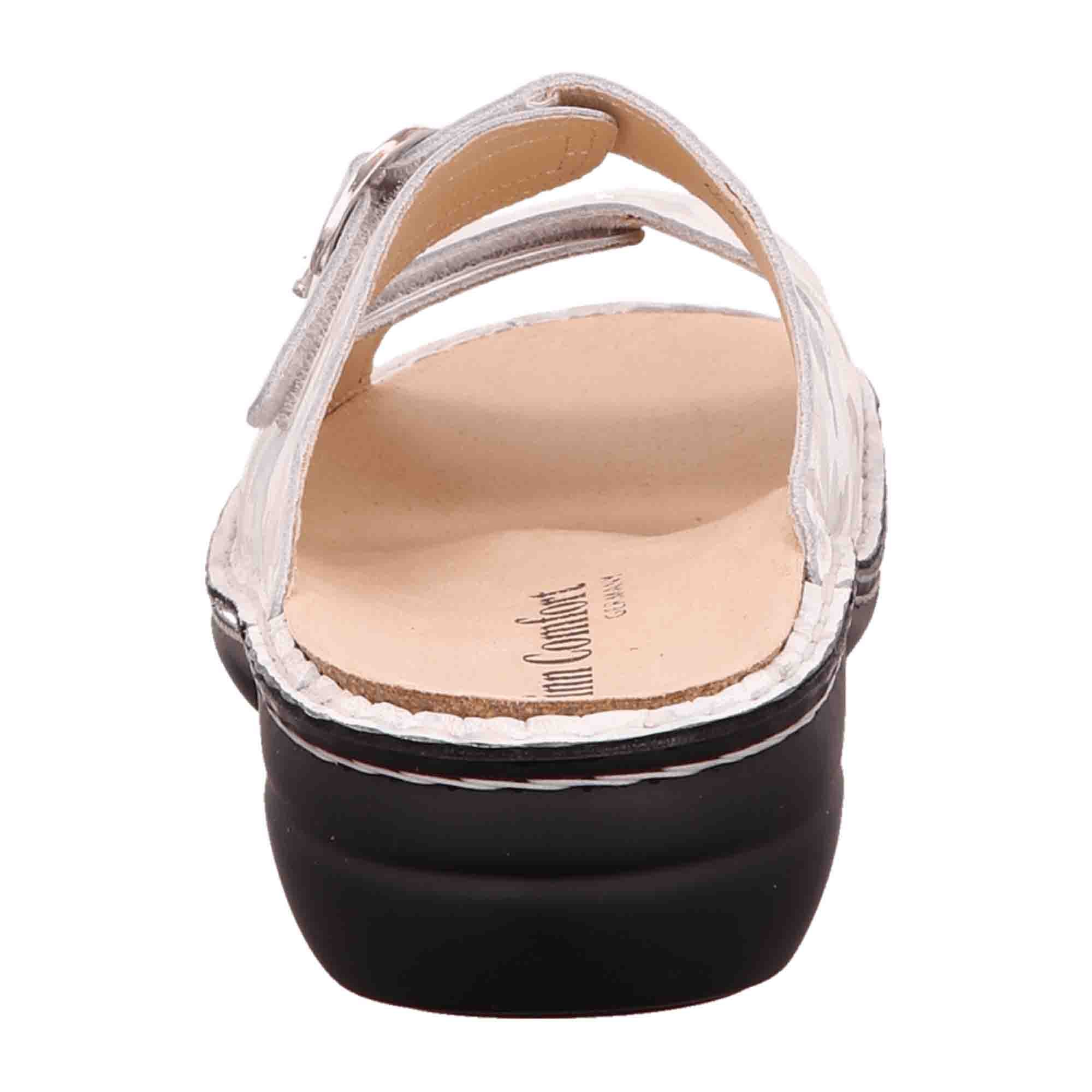 Finn Comfort Mumbai Clas Women's Sandals - Elegant White Comfort Footwear