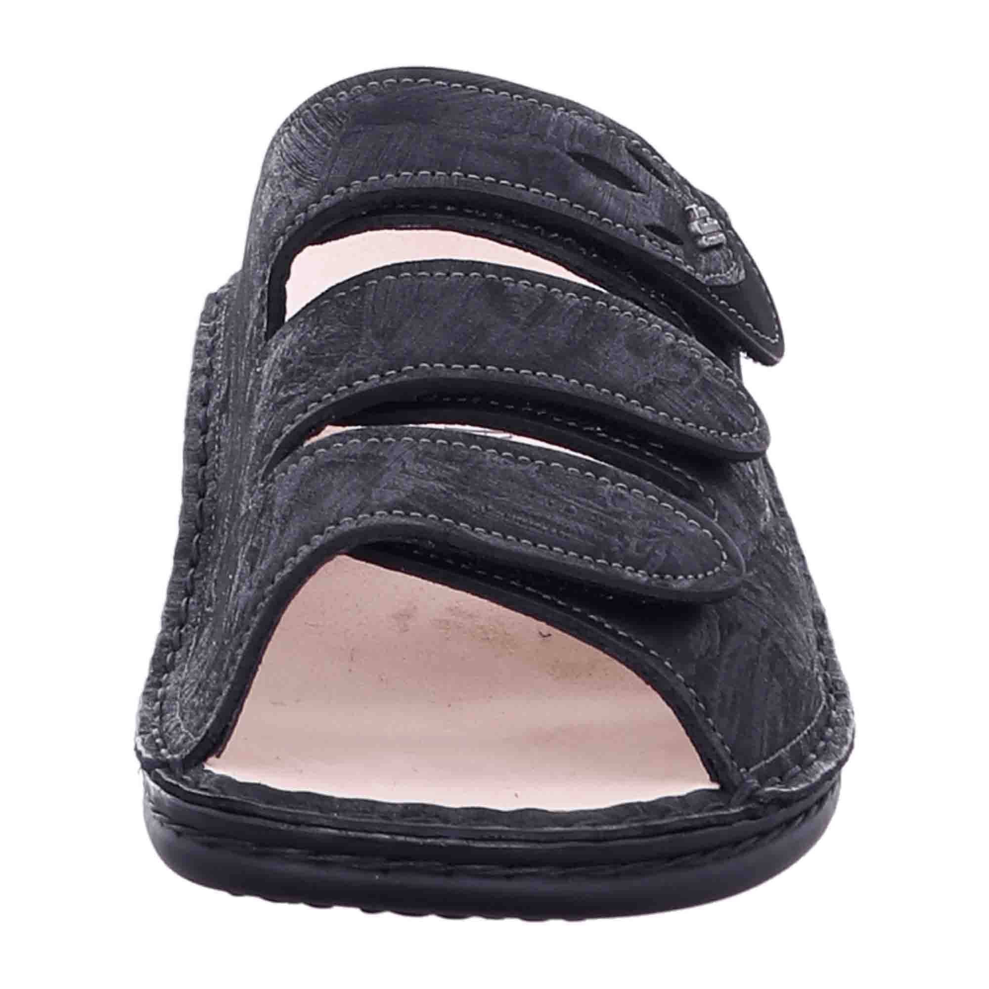 Finn Comfort KOS Classic Women's Black Sandals - Stylish & Comfortable