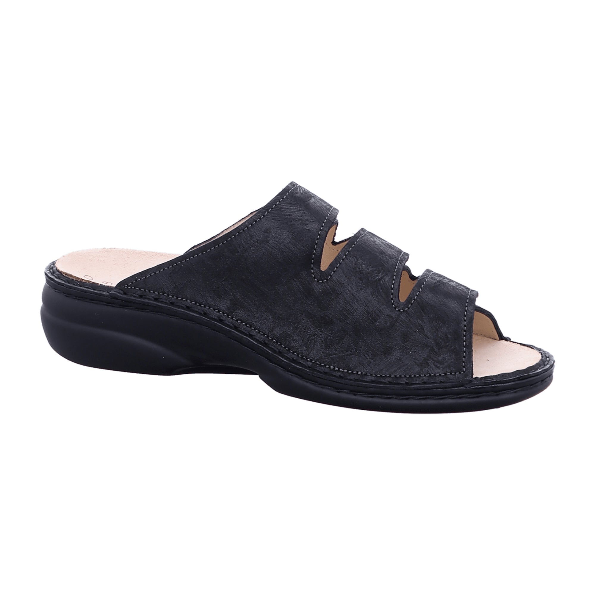 Finn Comfort KOS Classic Women's Black Sandals - Stylish & Comfortable