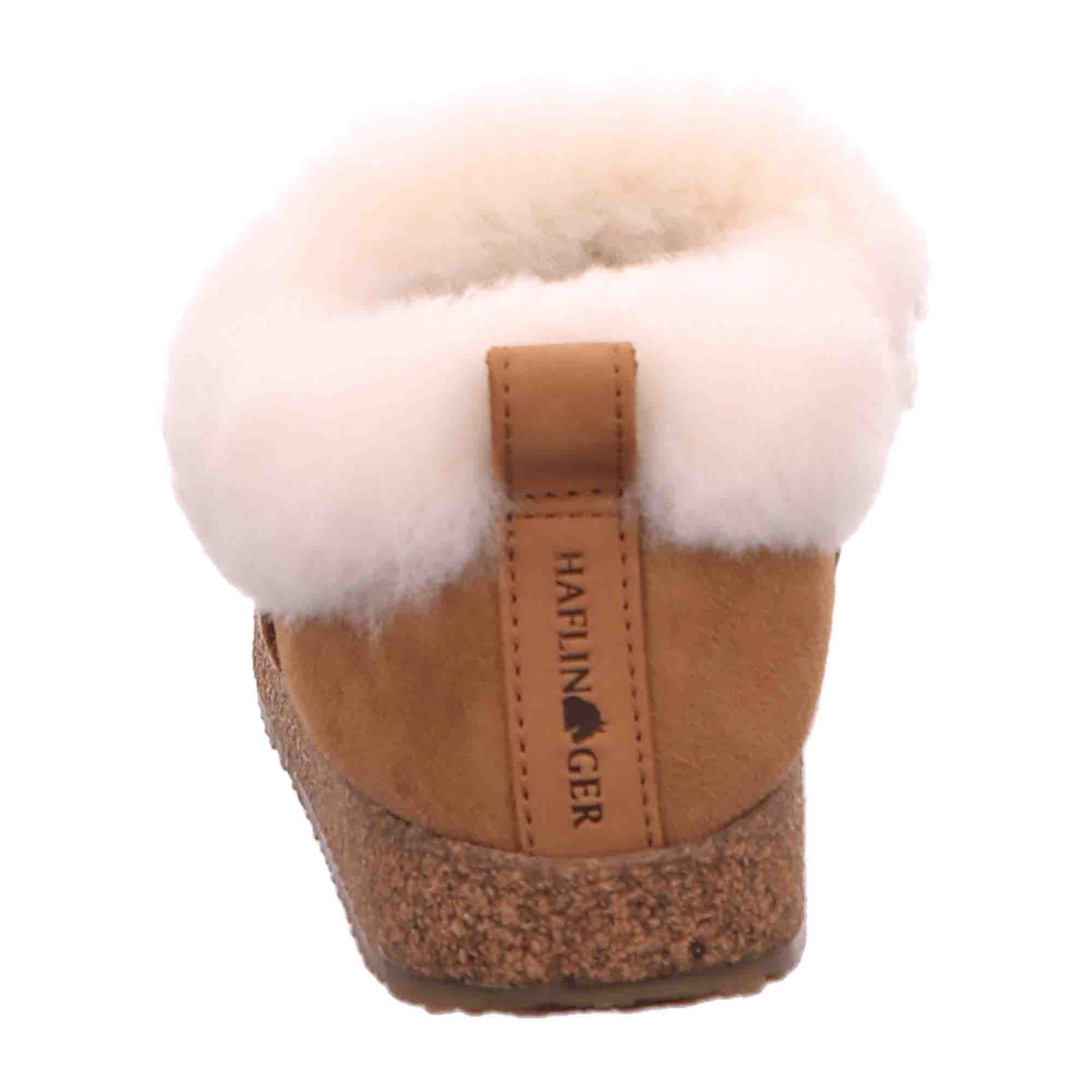 Haflinger Women's Slippers - Stylish & Durable in Brown