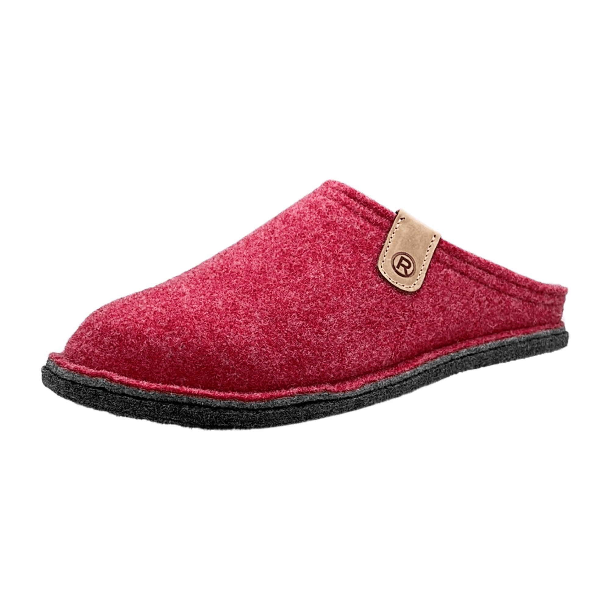 Rohde Lucca Women's Red Slip-On Shoes Textile Upper Removable Insole