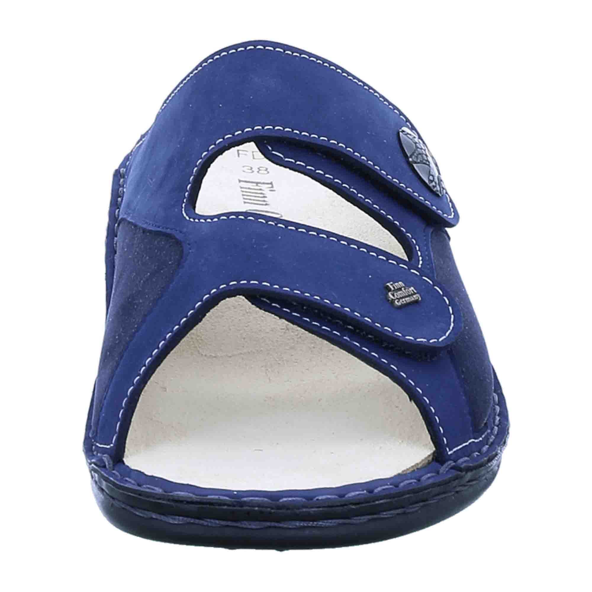 Finn Comfort Sarezzo Women's Comfortable Blue Shoes - Stylish & Durable