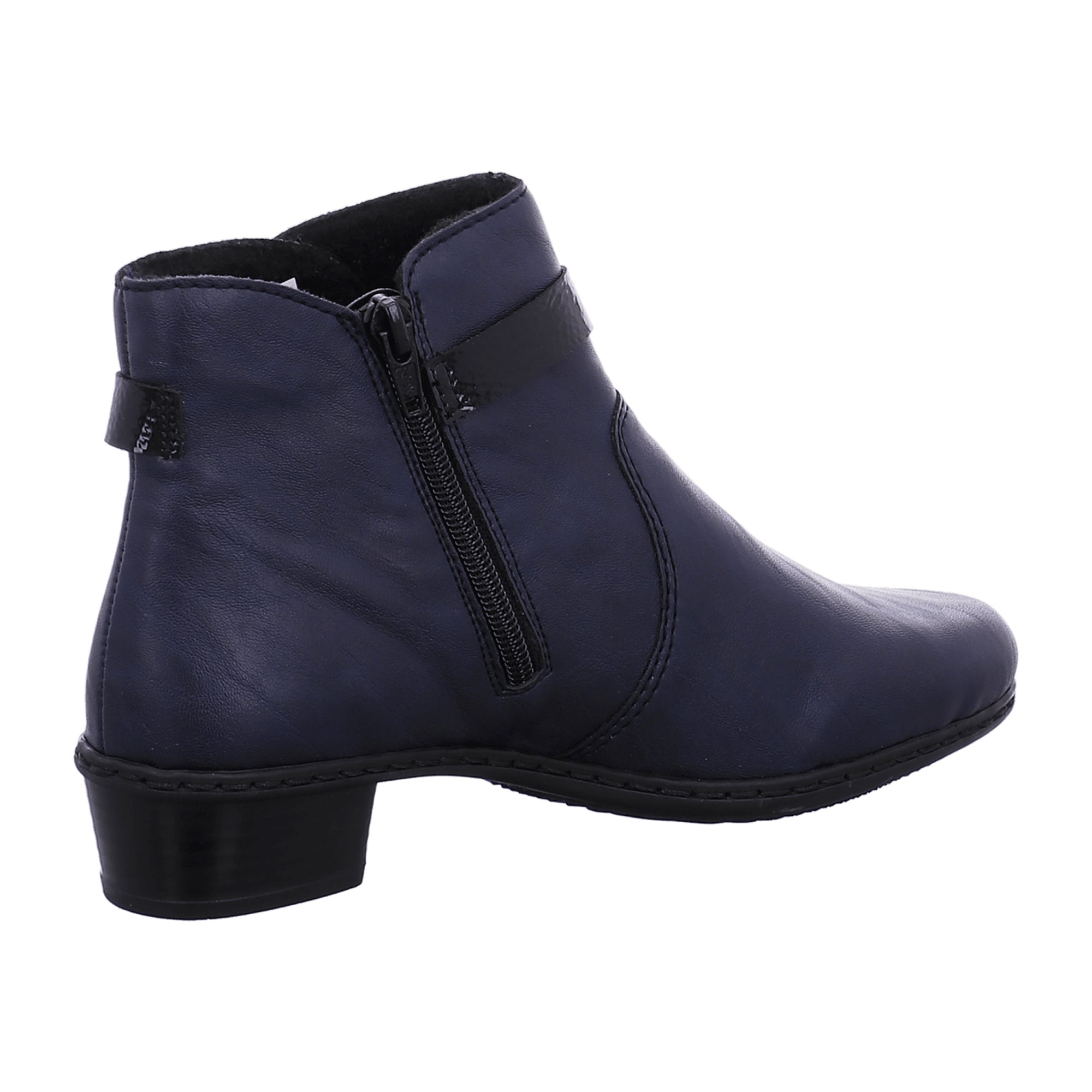 Rieker Comfortable Blue Ankle Boots for Women