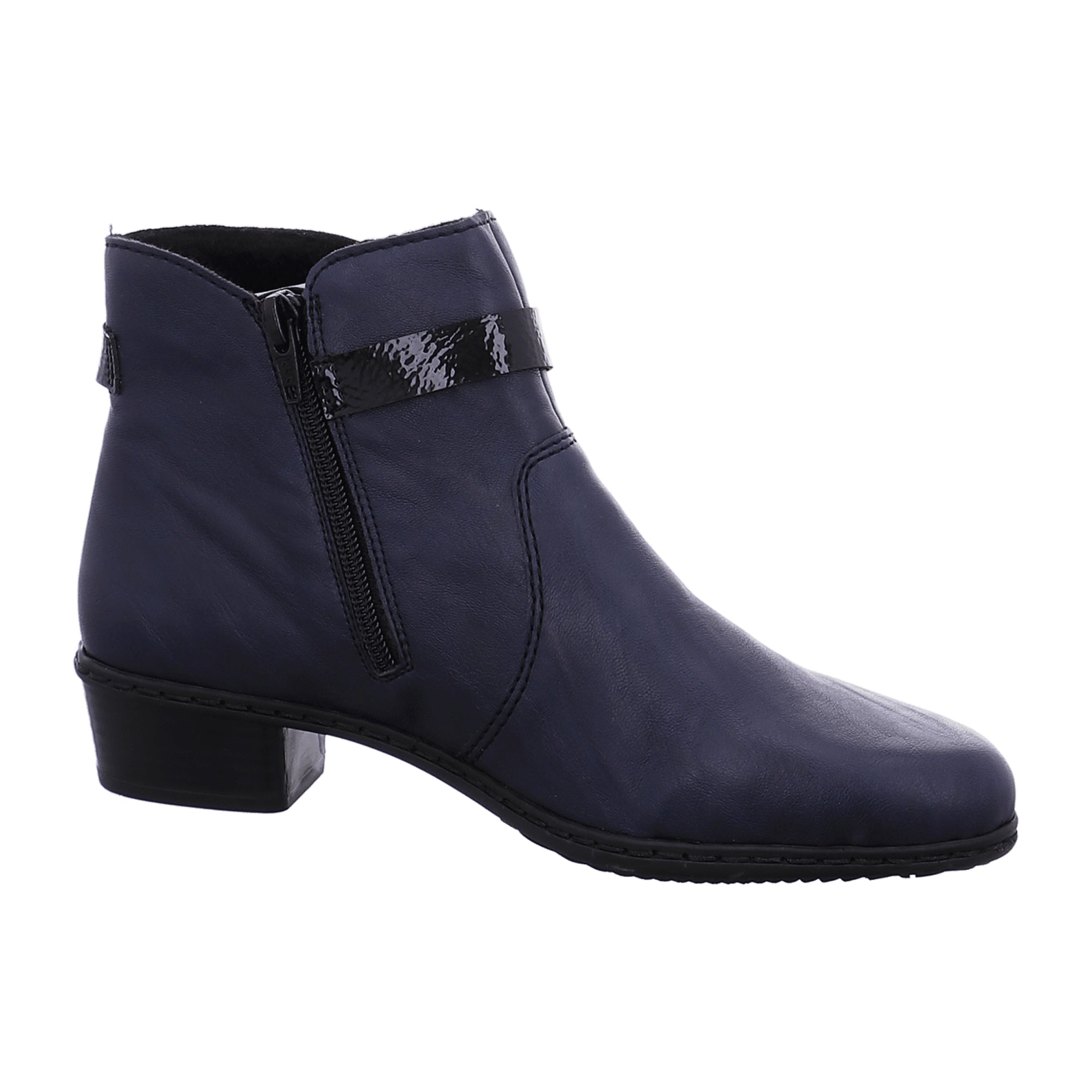 Rieker Comfortable Blue Ankle Boots for Women