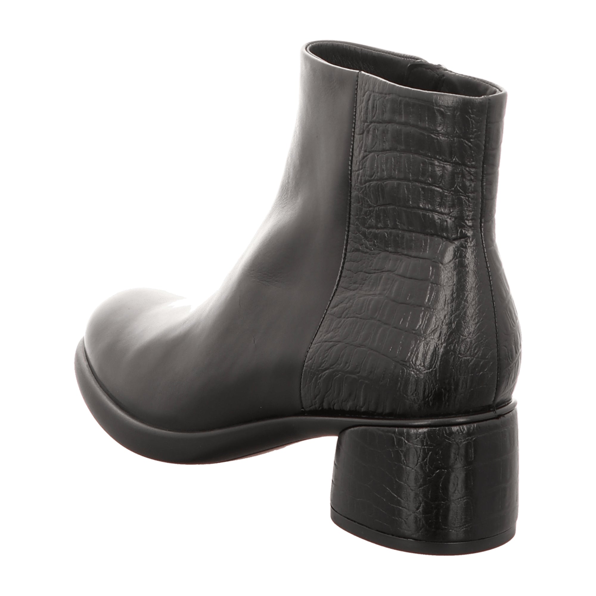 Ecco Sculpted LX 35 Women's Black Leather Ankle Boots