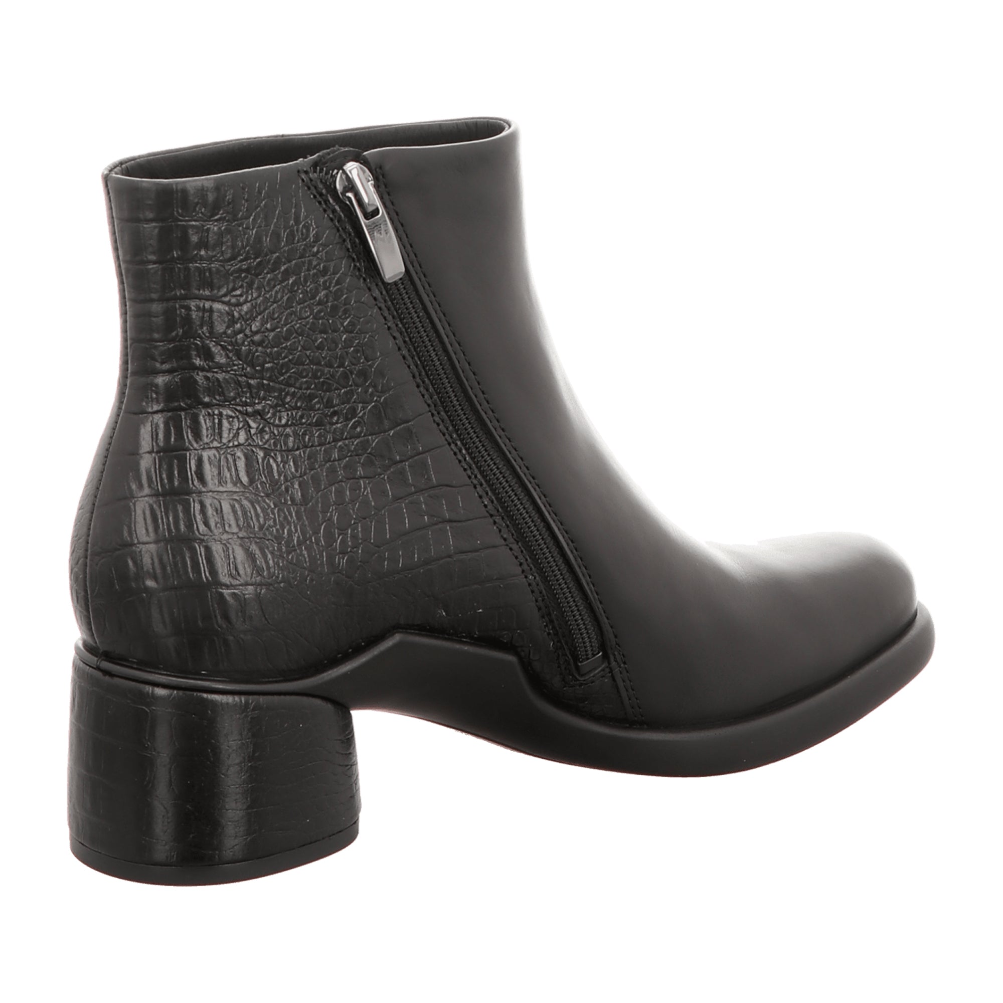 Ecco Sculpted LX 35 Women's Black Leather Ankle Boots