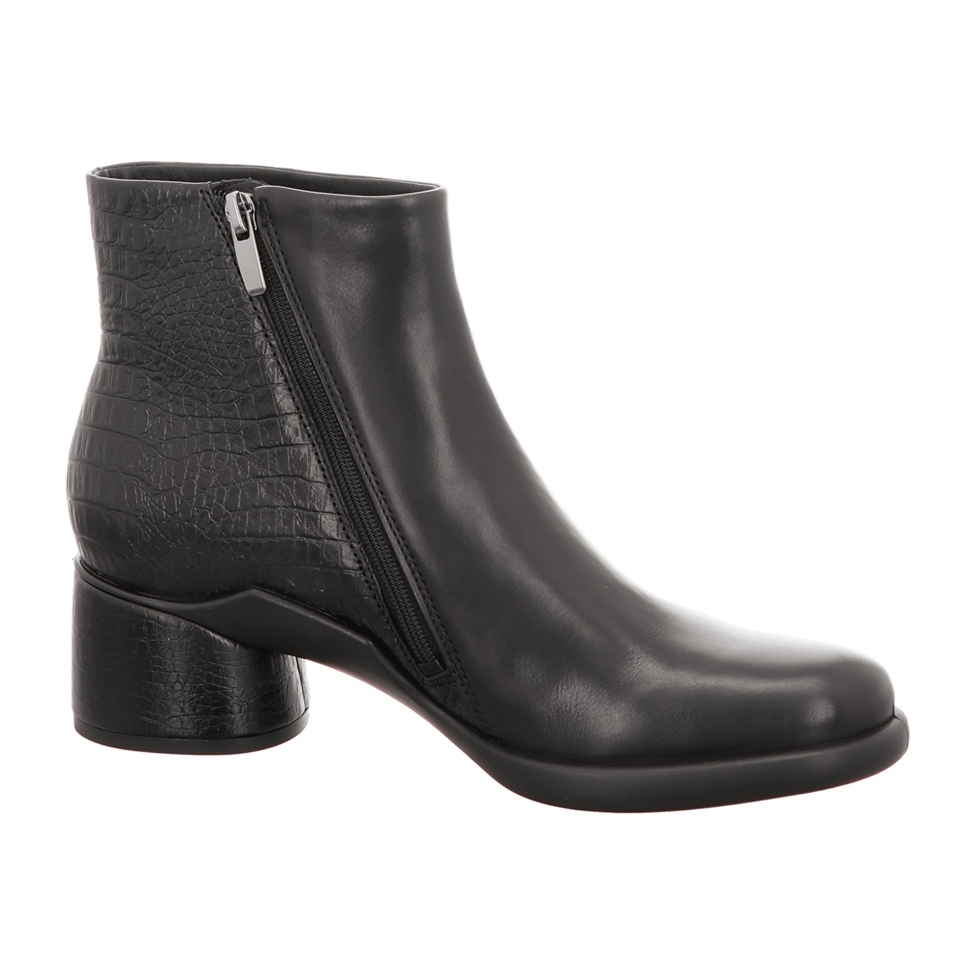 Ecco Sculpted LX 35 Women's Black Leather Ankle Boots