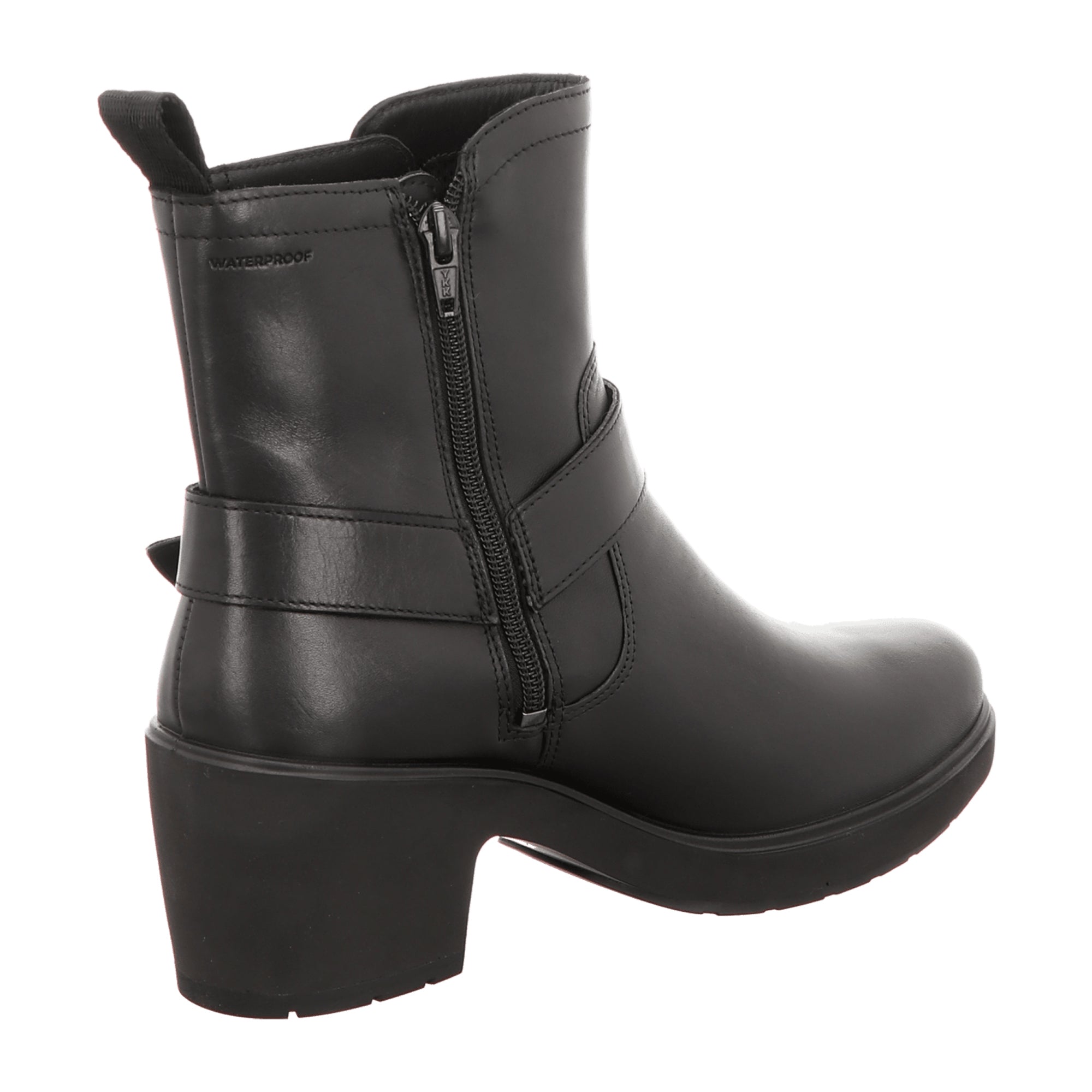 Ecco Metropole Zurich Women's Black Leather Shoes - Stylish & Durable