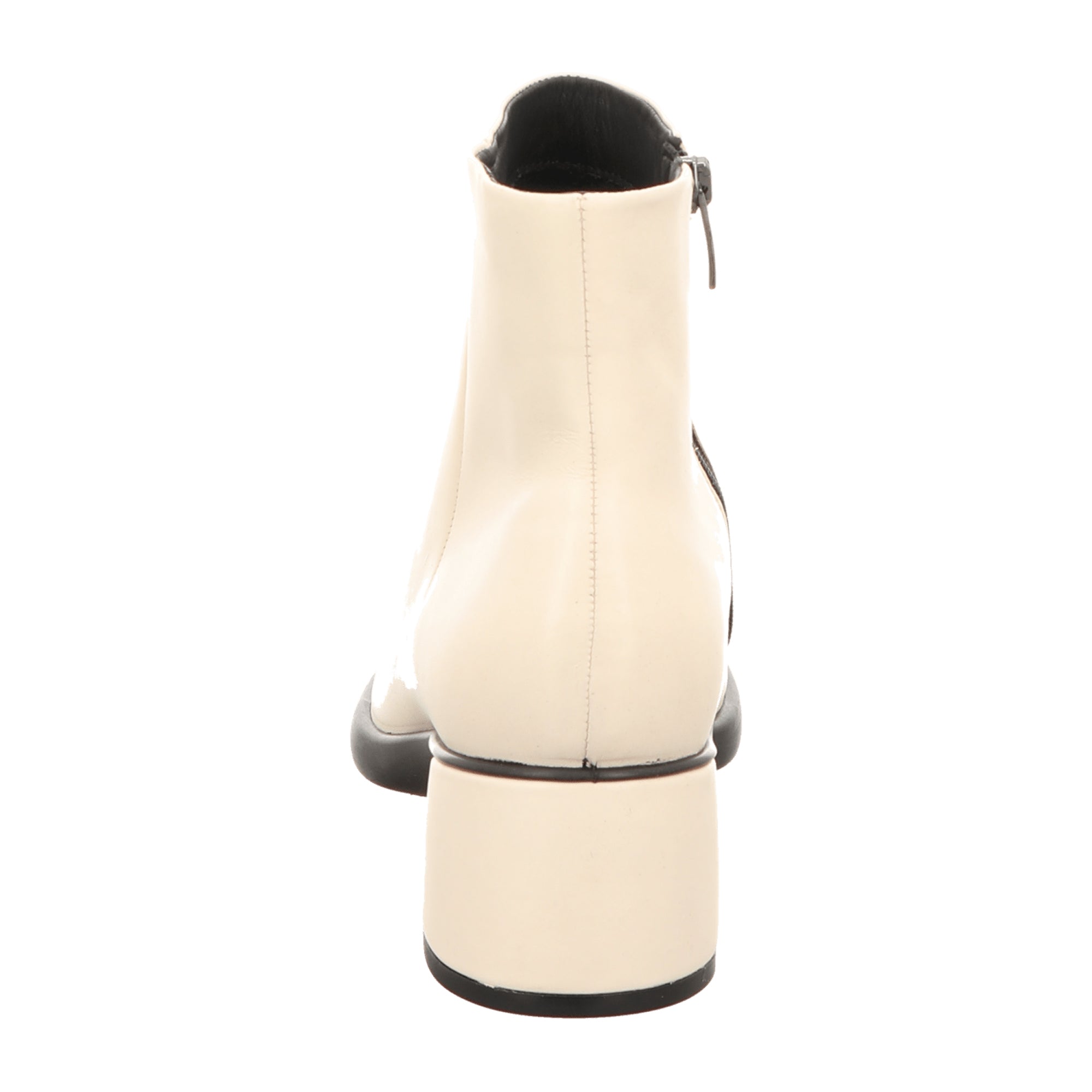 Ecco Sculpted Cream White Ankle Boots for Women, Elegant and Durable - Model 222413