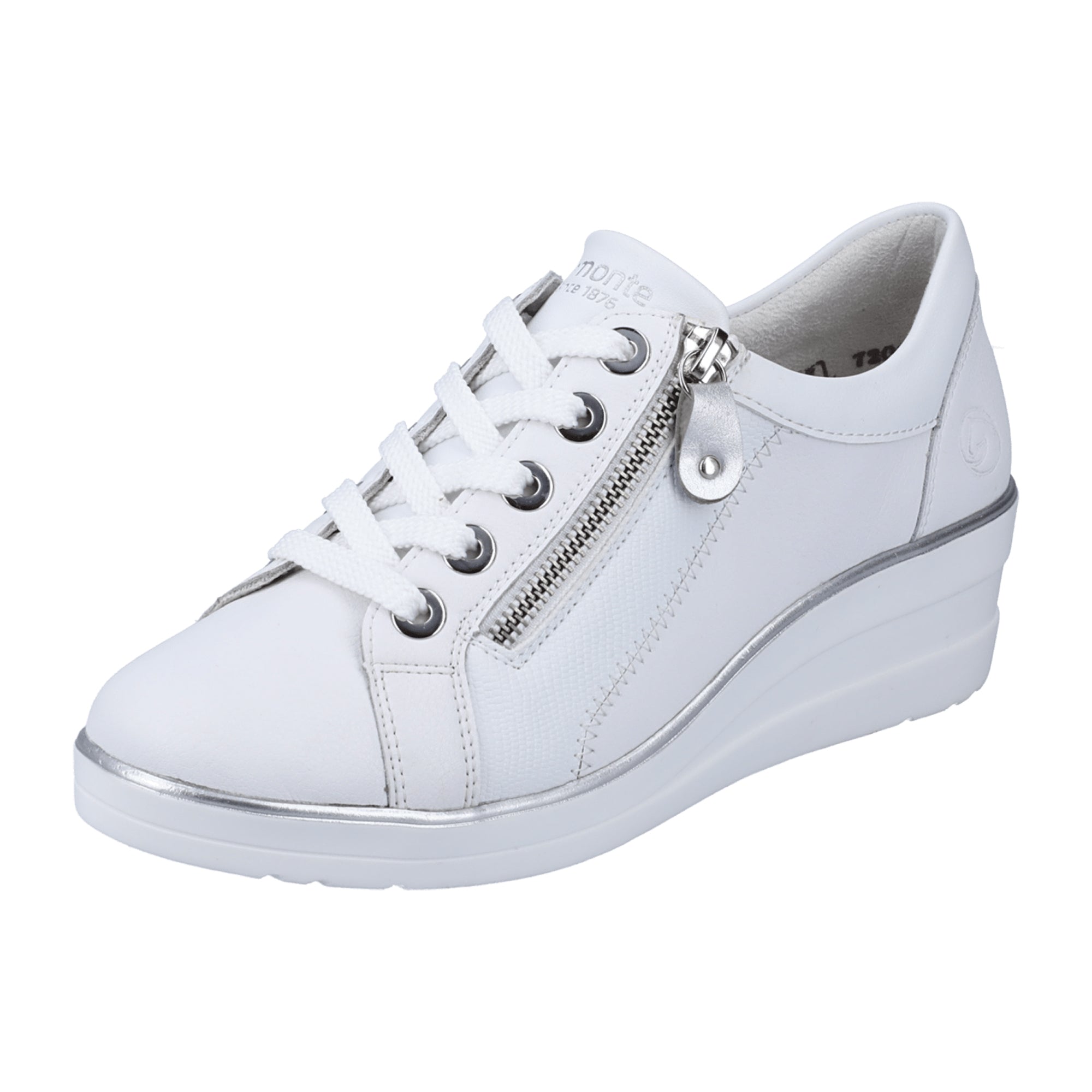Remonte Komfort Lace-Up Shoes for Women in White Stylish and Comfortable