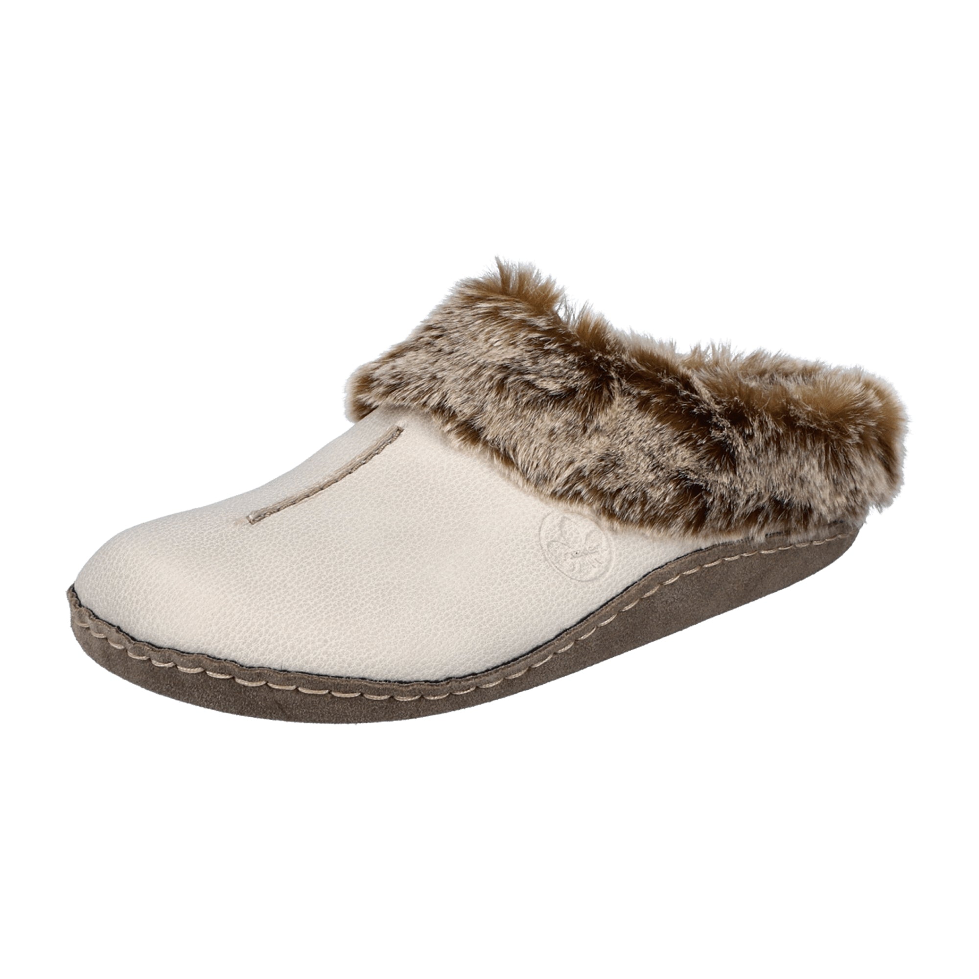 Rieker 66390 Beige Women's Shoes Kunstleder Textil Autumn Winter Comfortable
