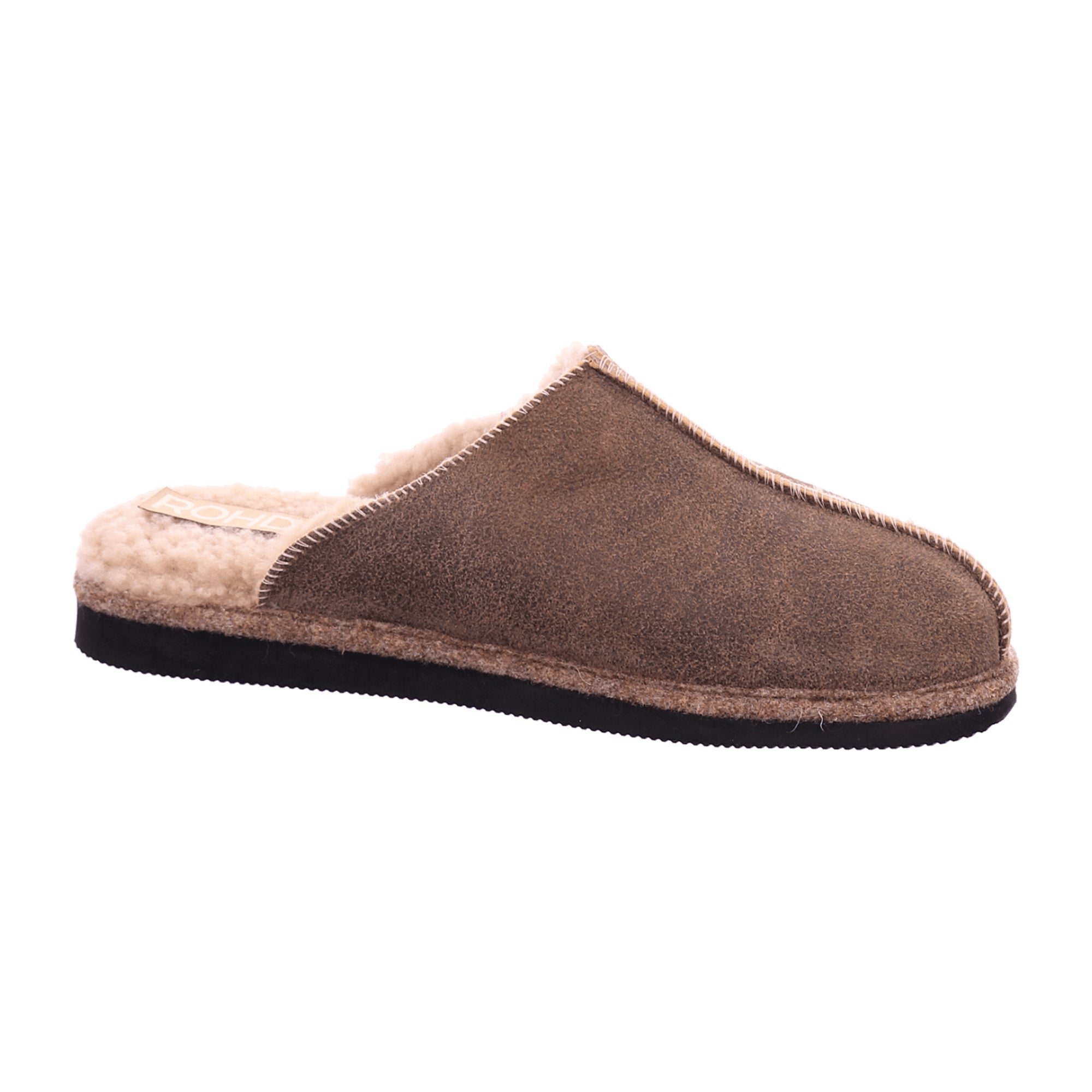 Rohde Men's Beige House Slippers for Fall/Winter