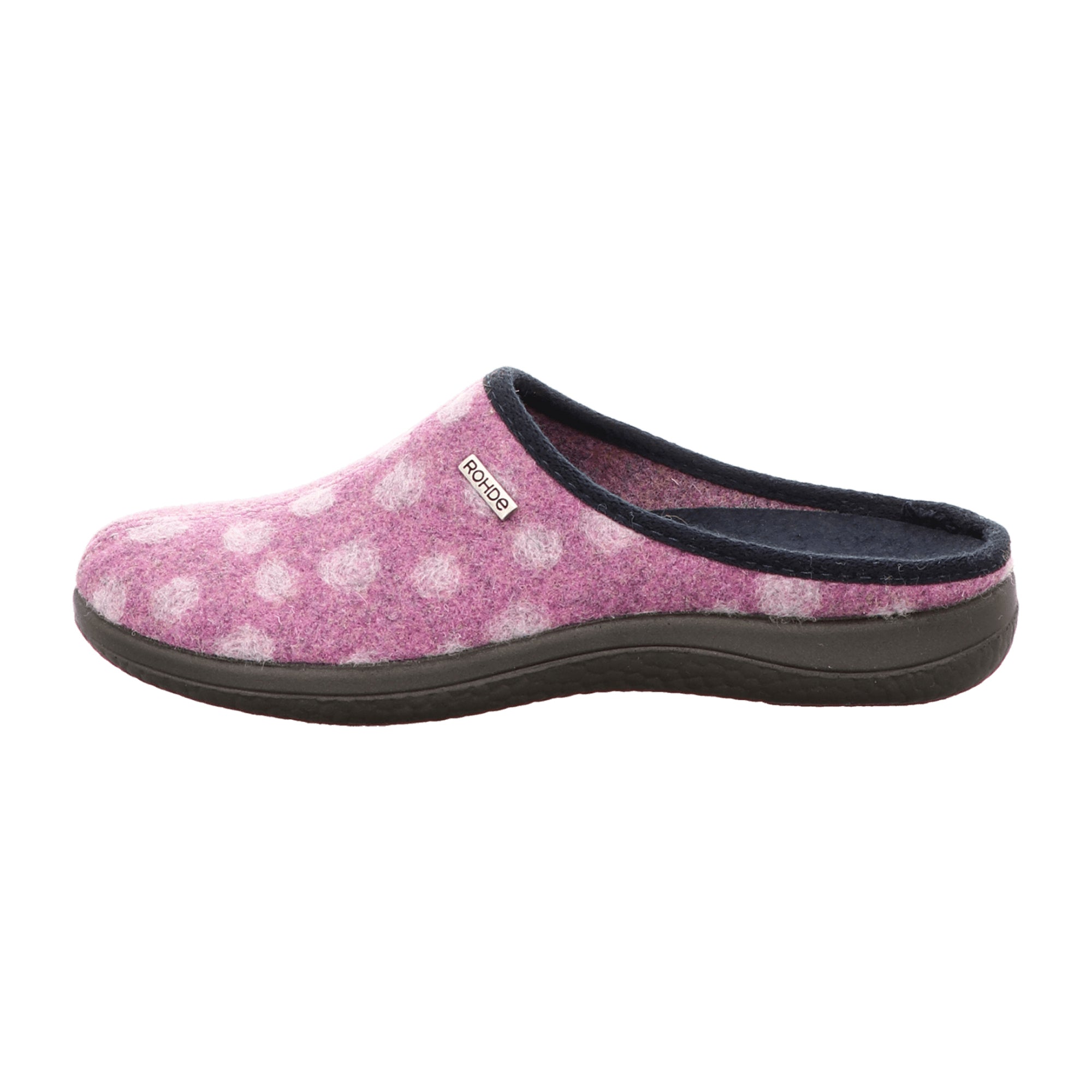 Rohde Violet Slip-On Women's Shoes Pink Textile Rubber Sole Round Toe