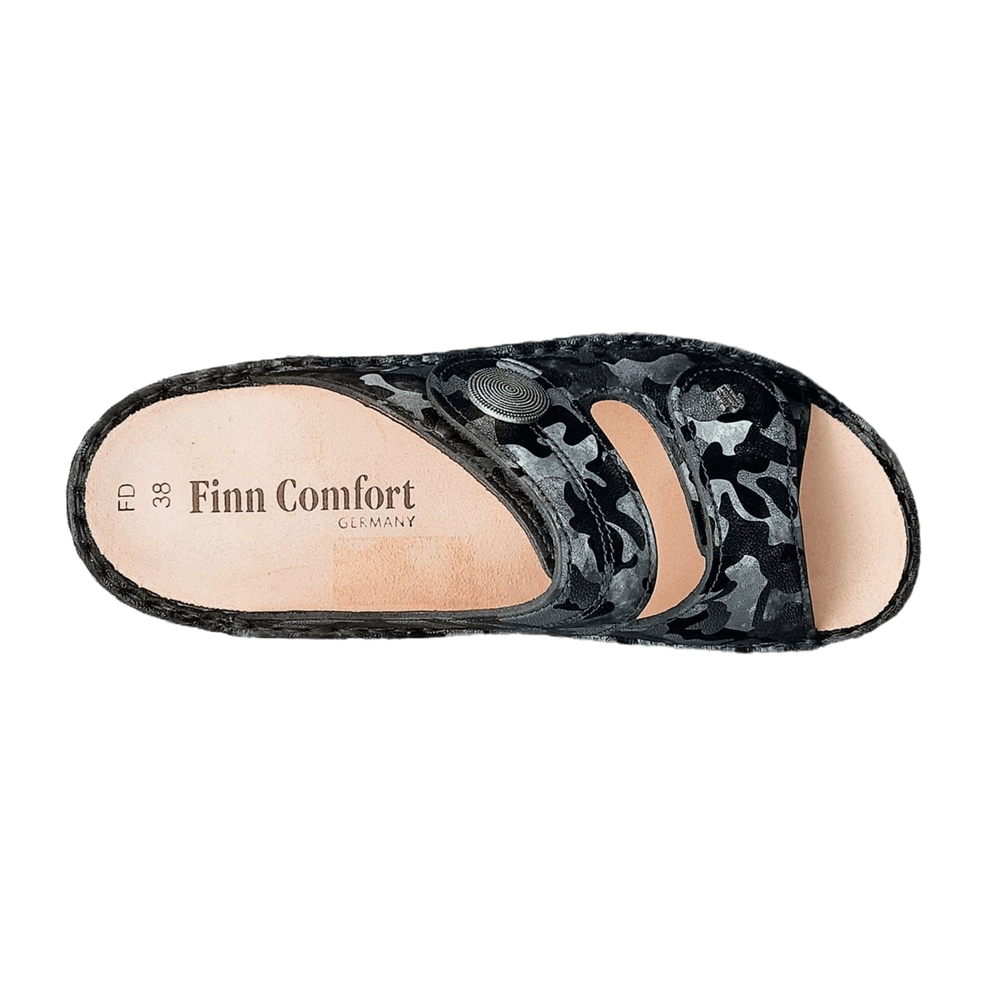 Finn Comfort Sansibar Women's Stylish Black Sandals - Comfortable & Durable