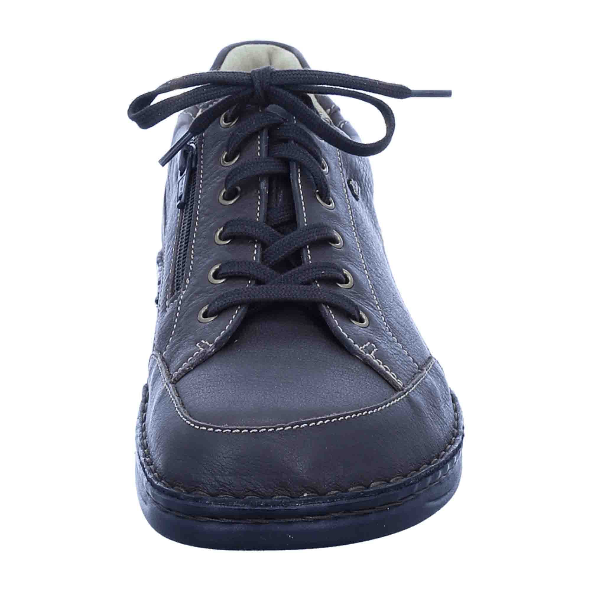 Finn Comfort Men's Comfortable Blue Lace-Up Shoes | Stylish & Durable