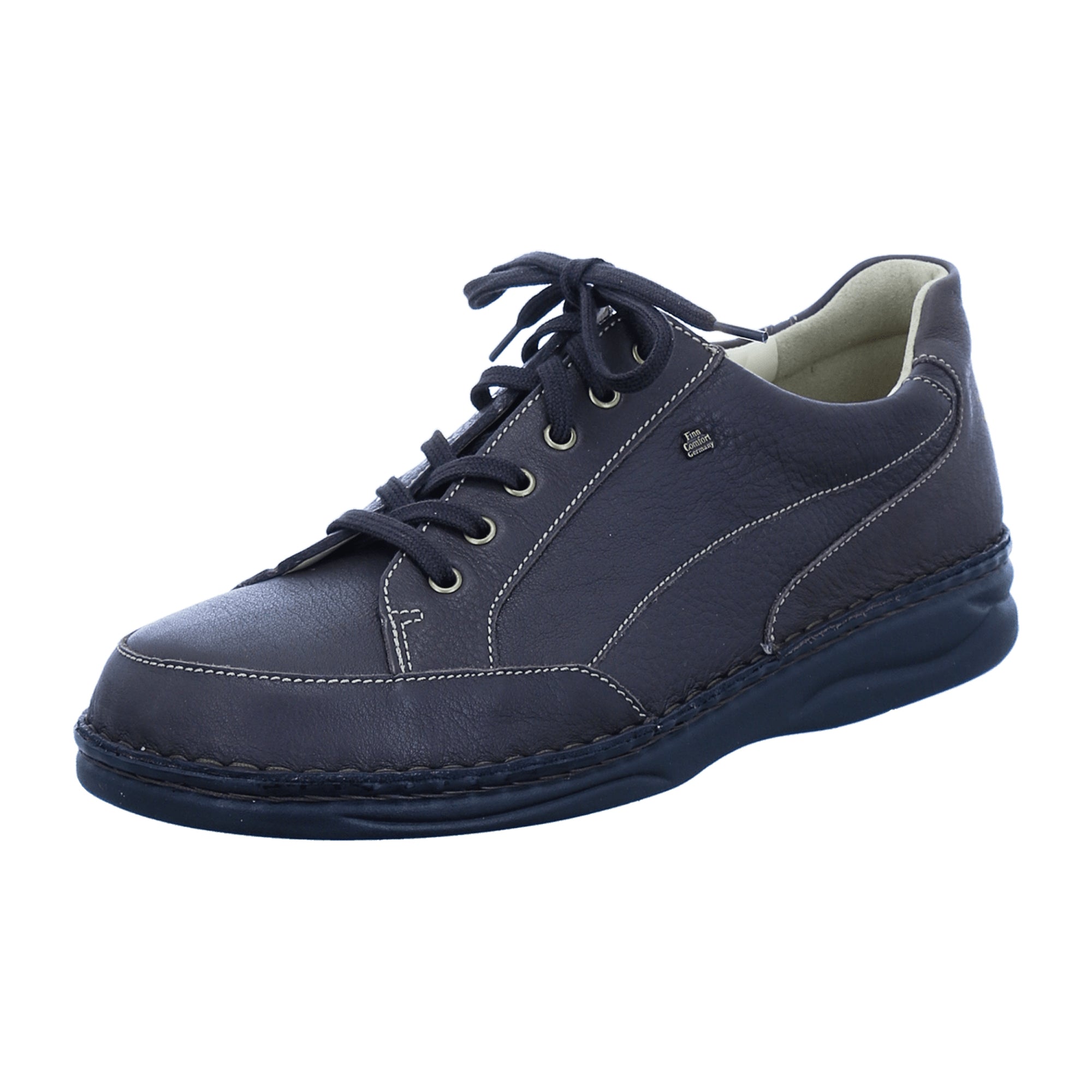 Finn Comfort Men's Comfortable Blue Lace-Up Shoes | Stylish & Durable