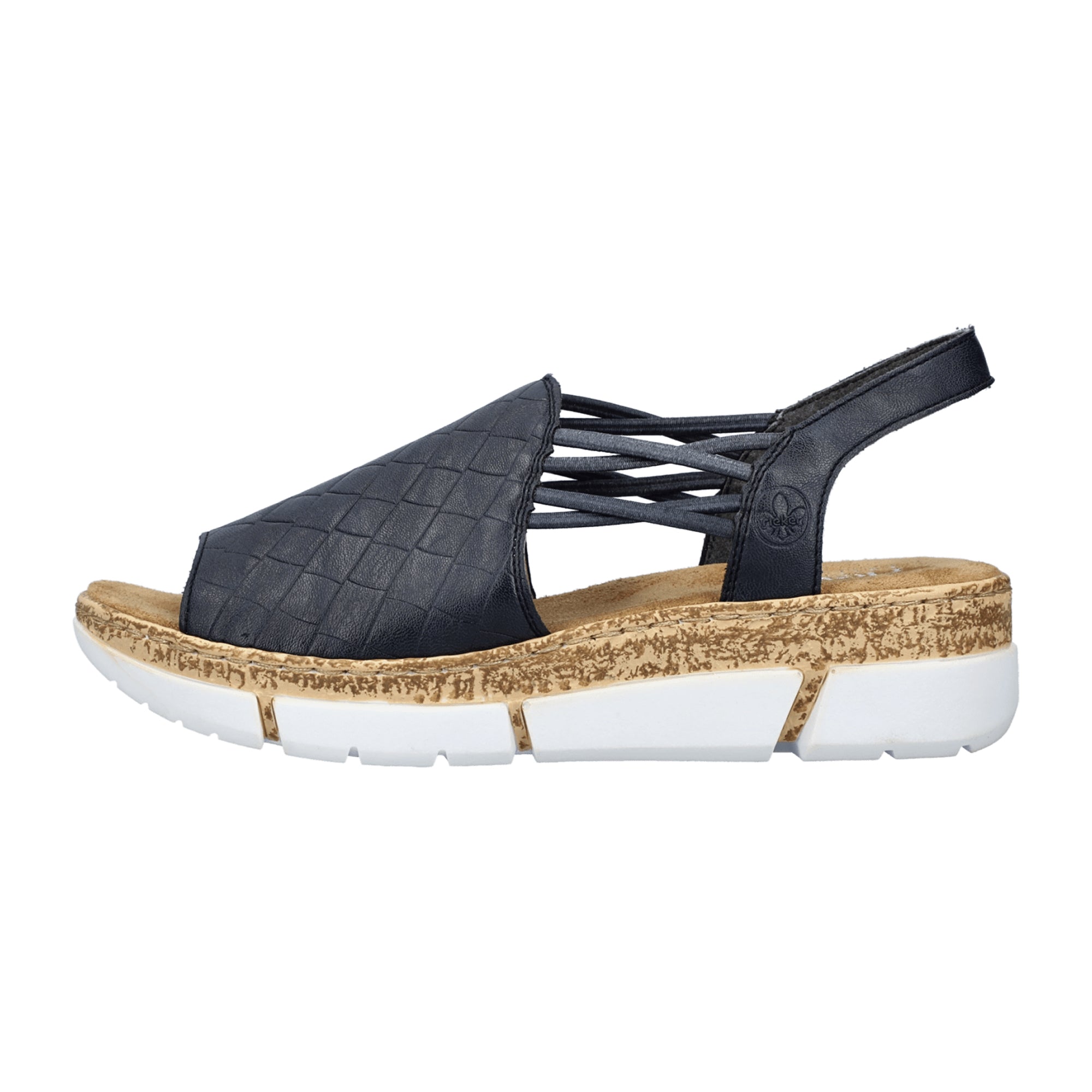 Rieker Comfortable Women's Sandals Blue Spring Summer Fashion