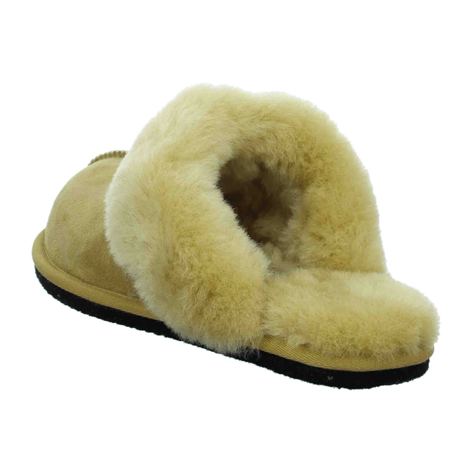 Haflinger North Star Women's Brown Wool Slippers - Comfortable & Stylish