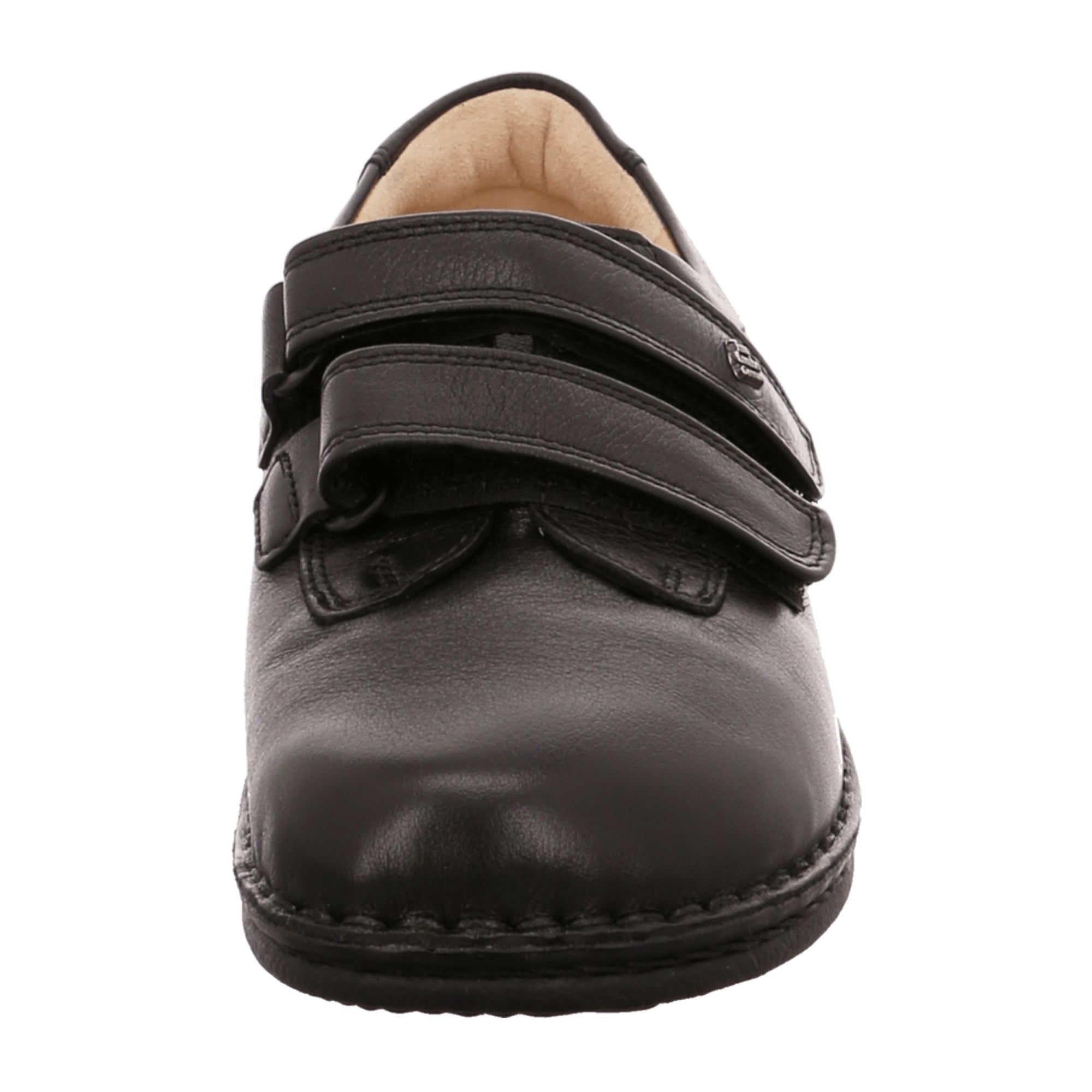 Finn Comfort Women's Comfortable Black Slip-On Shoes - Stylish and Durable