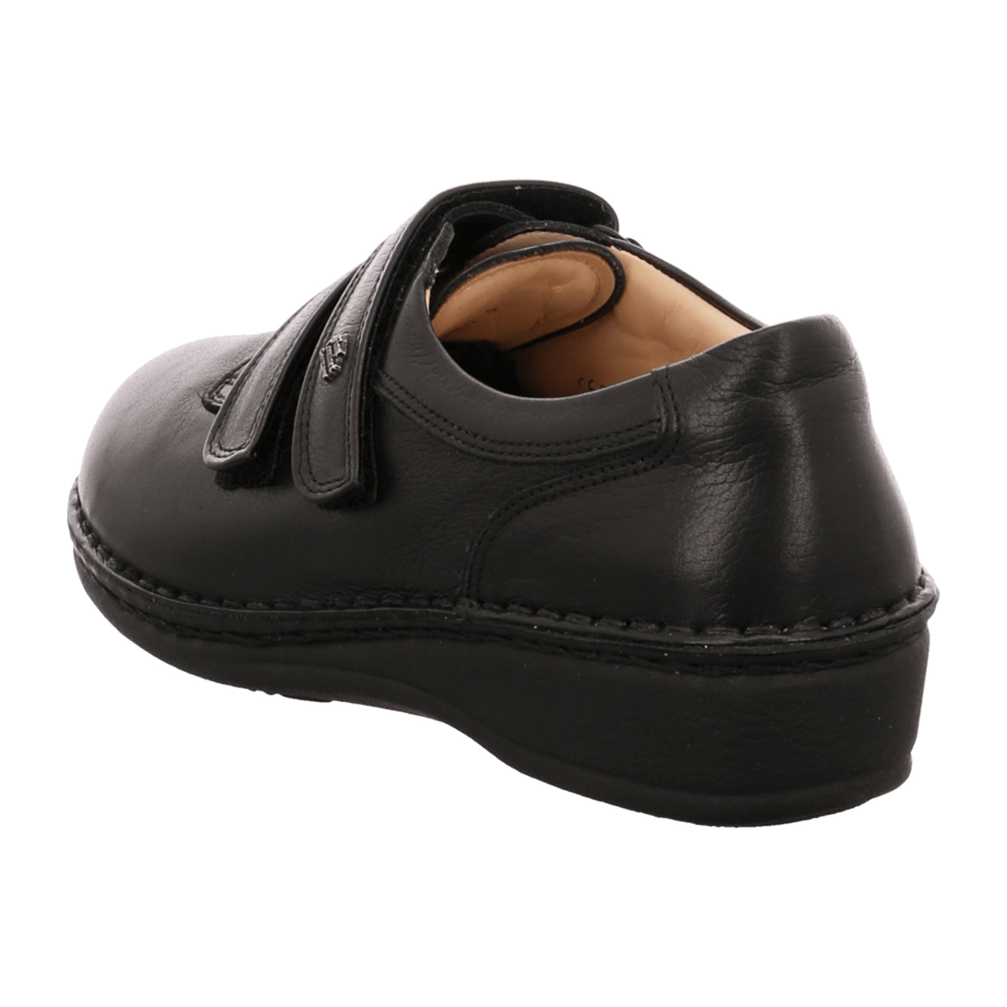 Finn Comfort Women's Comfortable Black Slip-On Shoes - Stylish and Durable