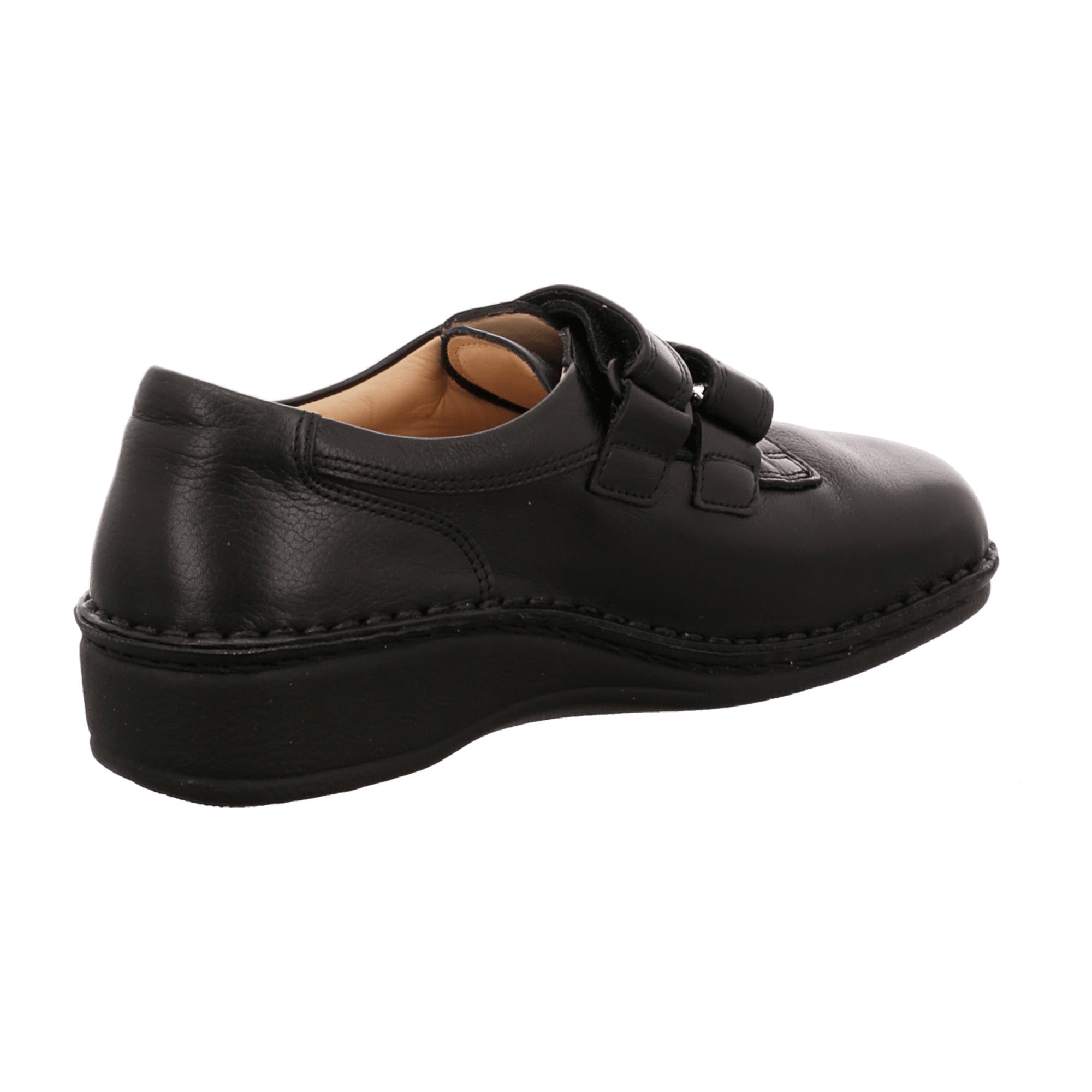 Finn Comfort Women's Comfortable Black Slip-On Shoes - Stylish and Durable