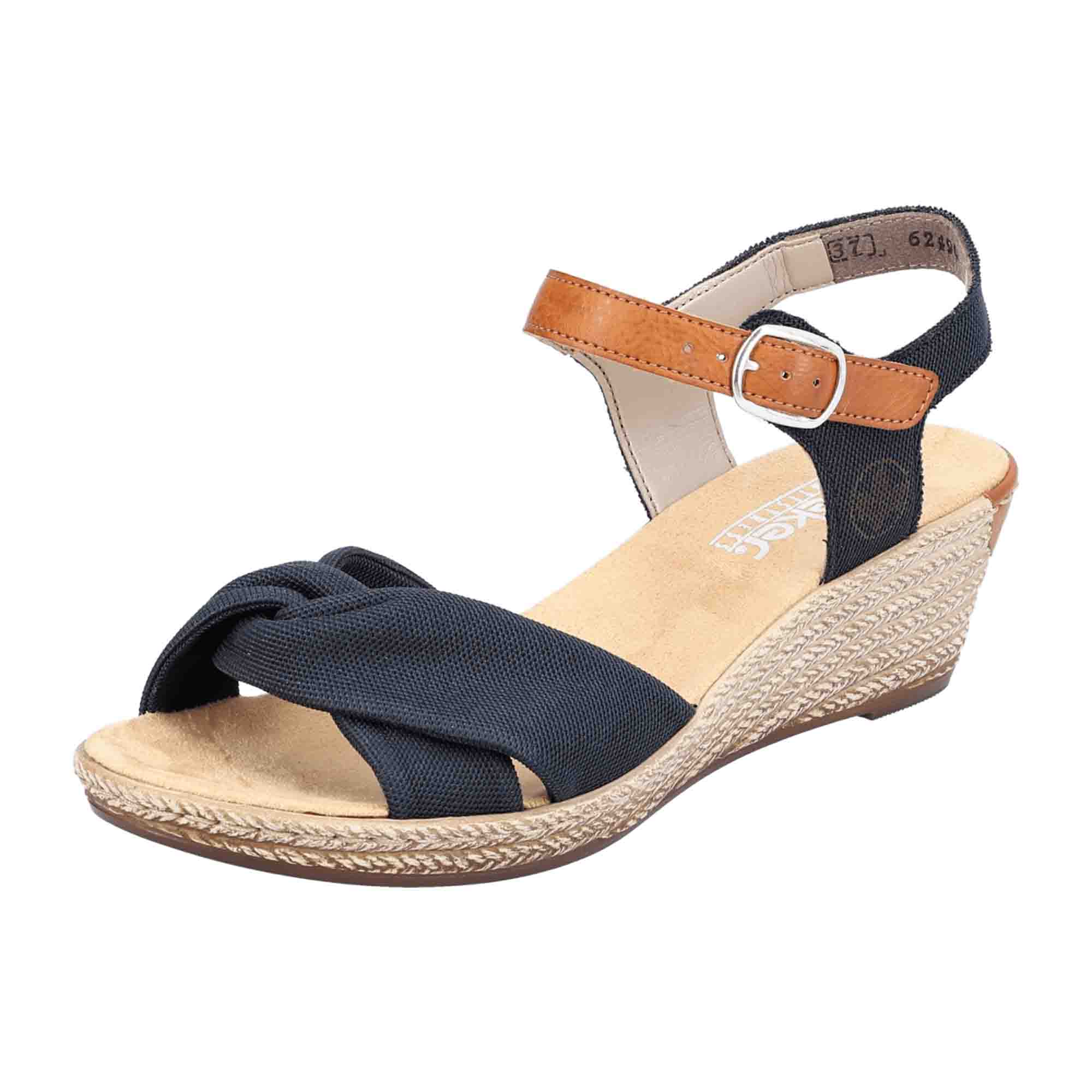 Rieker 62490-14 Women's Blue Spring Summer Sandals