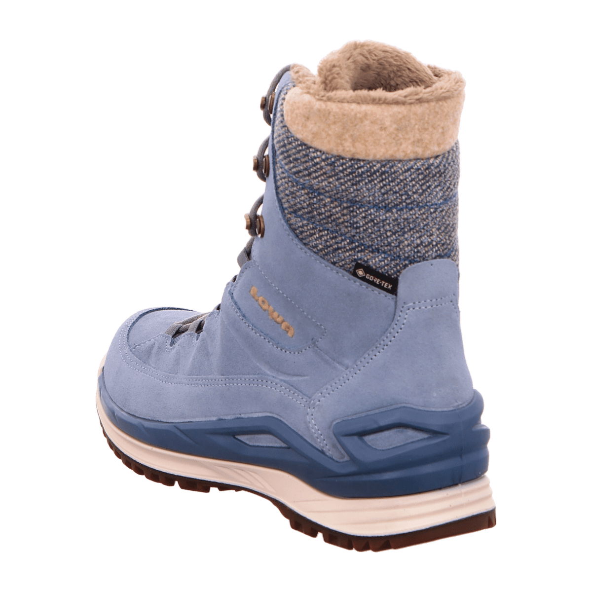 LOWA Women's Trekking & Hiking Shoes Ice Blue Taupe
