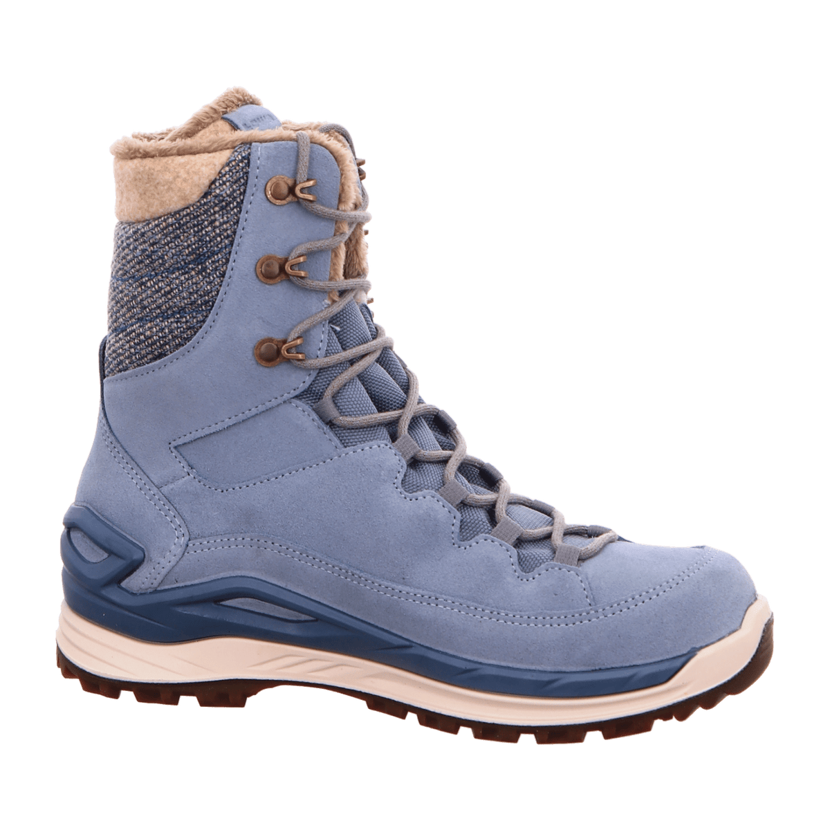 LOWA Women's Trekking & Hiking Shoes Ice Blue Taupe