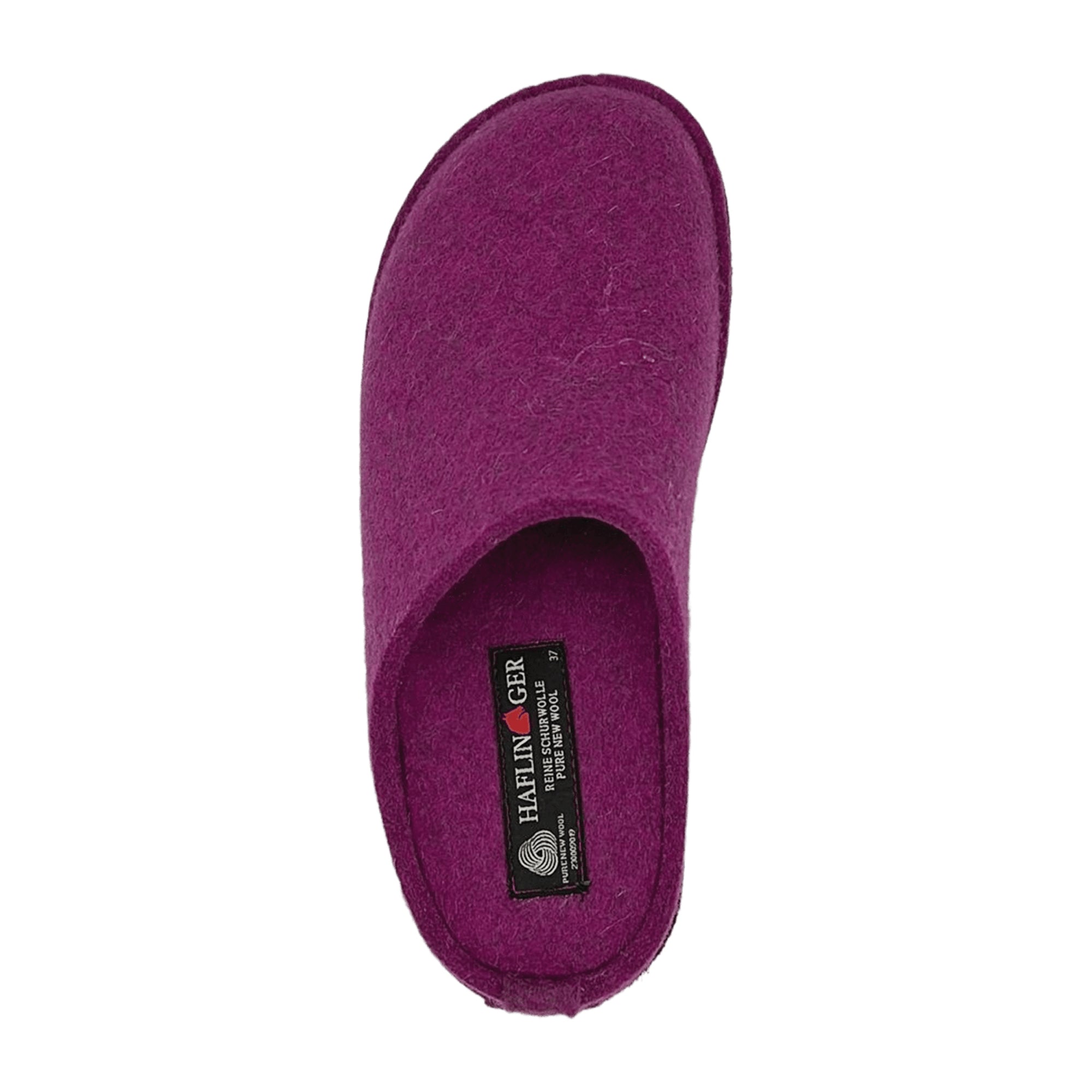 Haflinger Flair Soft Women's Slippers - Mulberry Purple, Cozy & Stylish