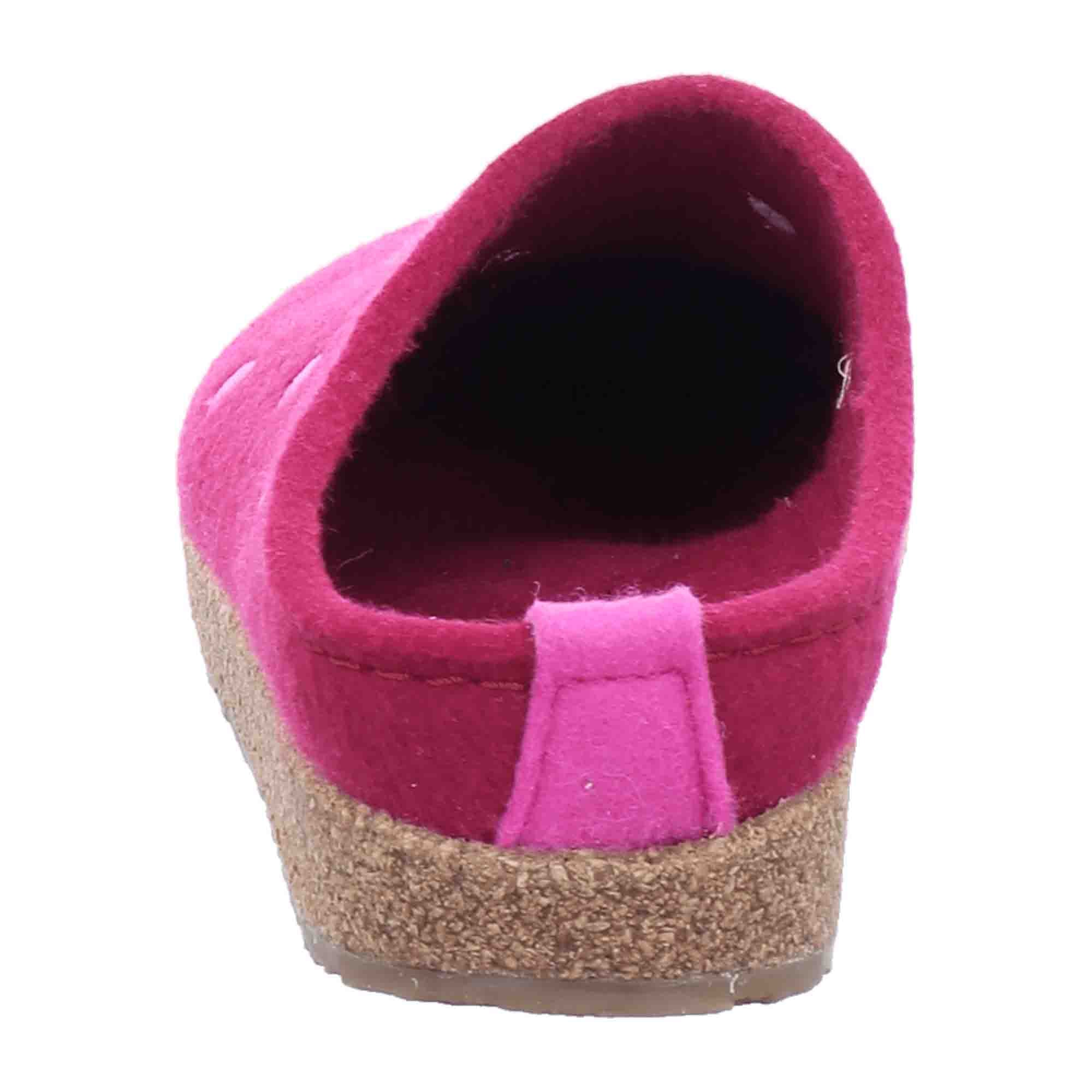 Haflinger Women's Slippers in Pink - Comfortable & Stylish Indoor Footwear