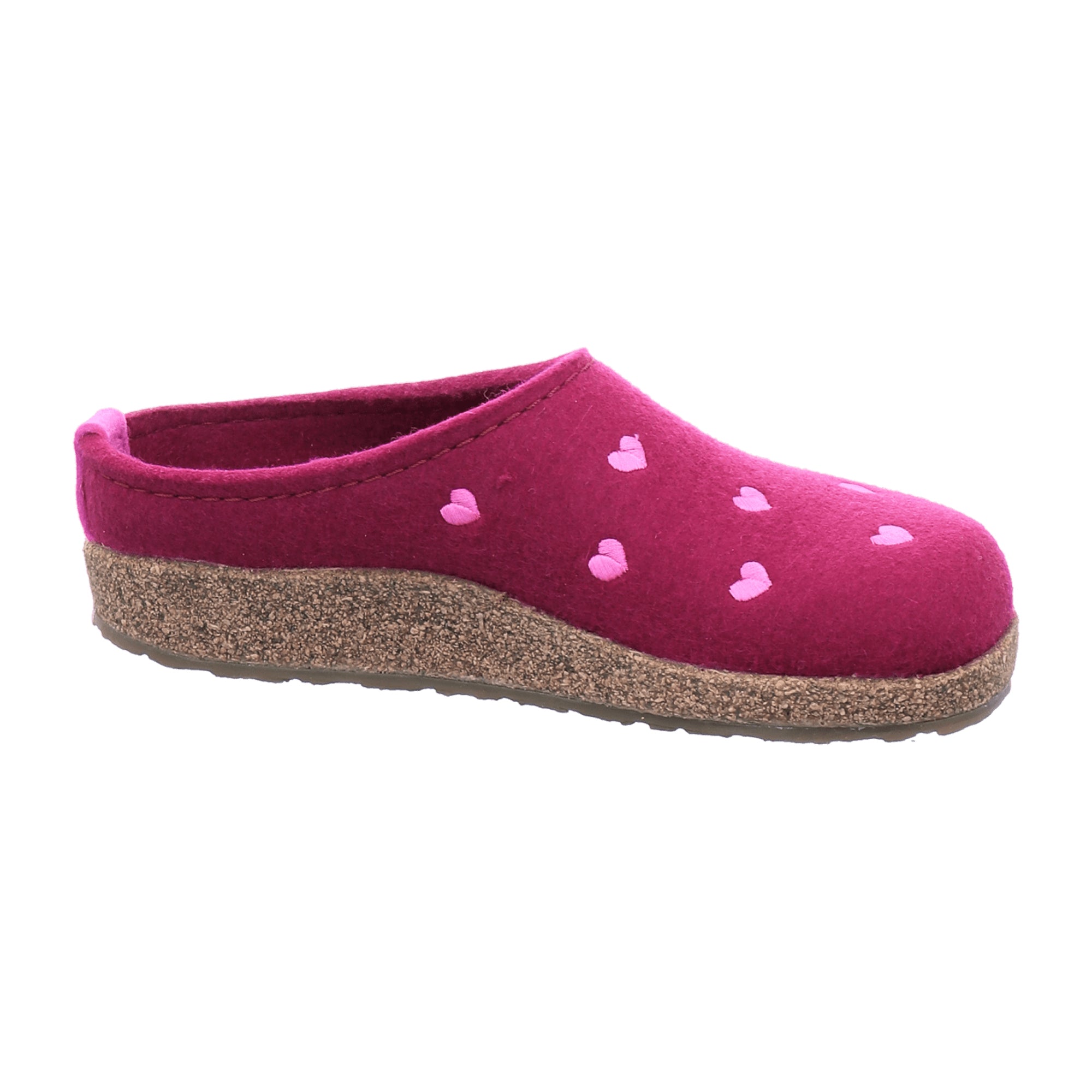 Haflinger Women's Slippers in Pink - Comfortable & Stylish Indoor Footwear