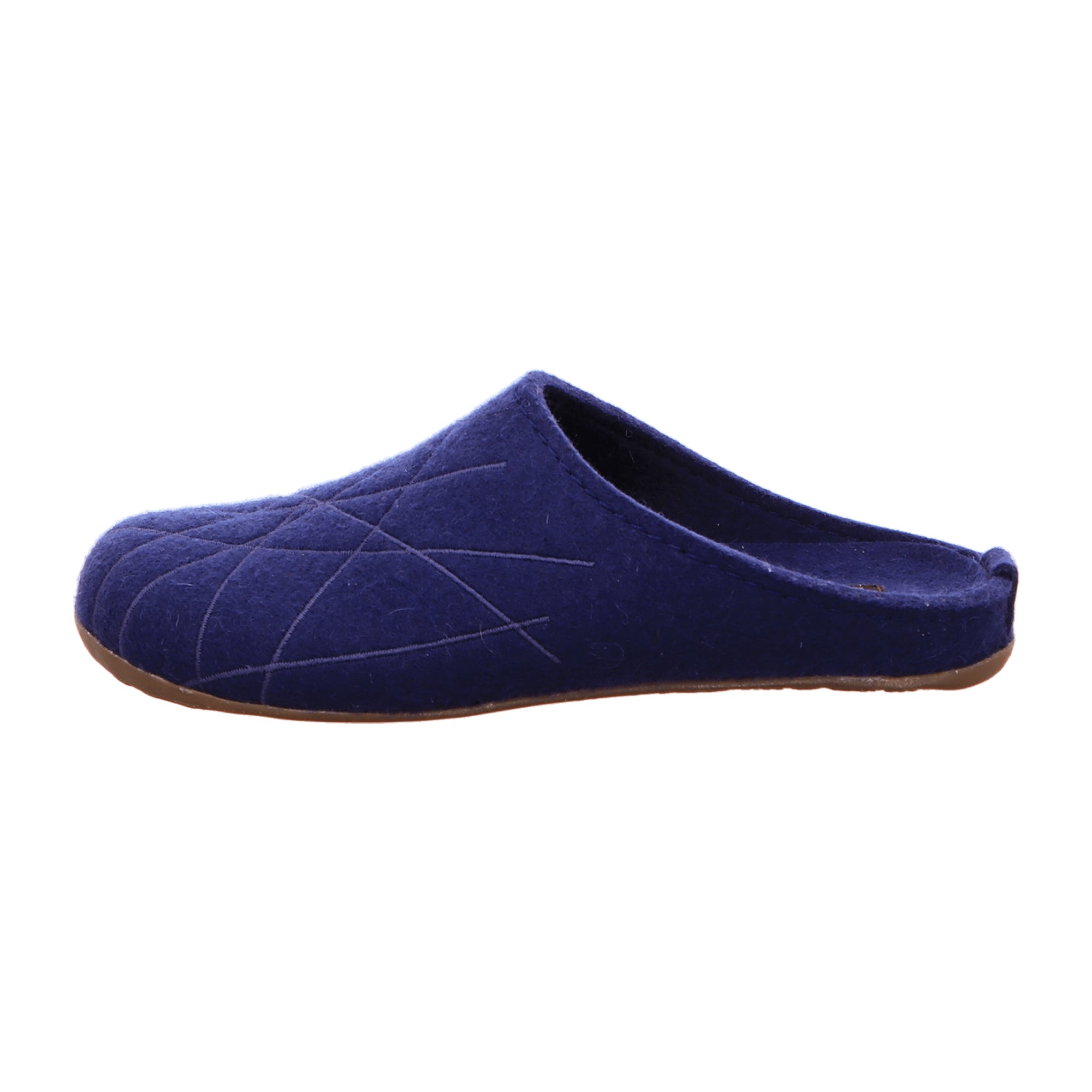 Haflinger Everest Raya Women's Slippers, Stylish Blue Wool, Comfortable & Durable