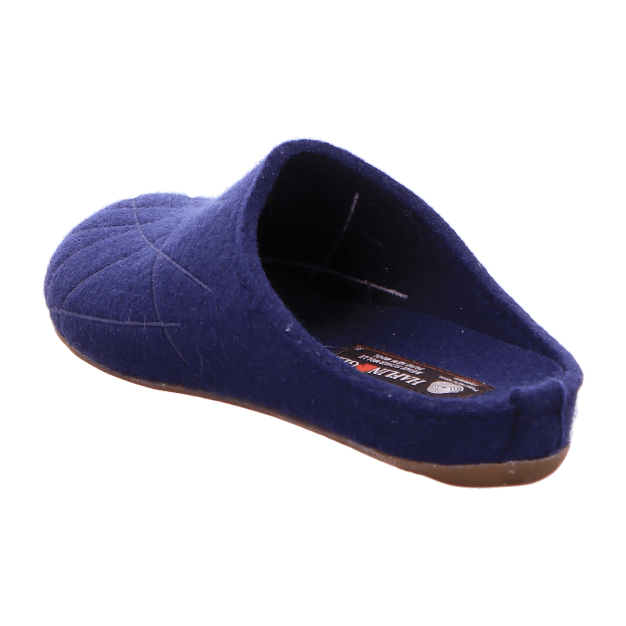 Haflinger Everest Raya Women's Slippers, Stylish Blue Wool, Comfortable & Durable