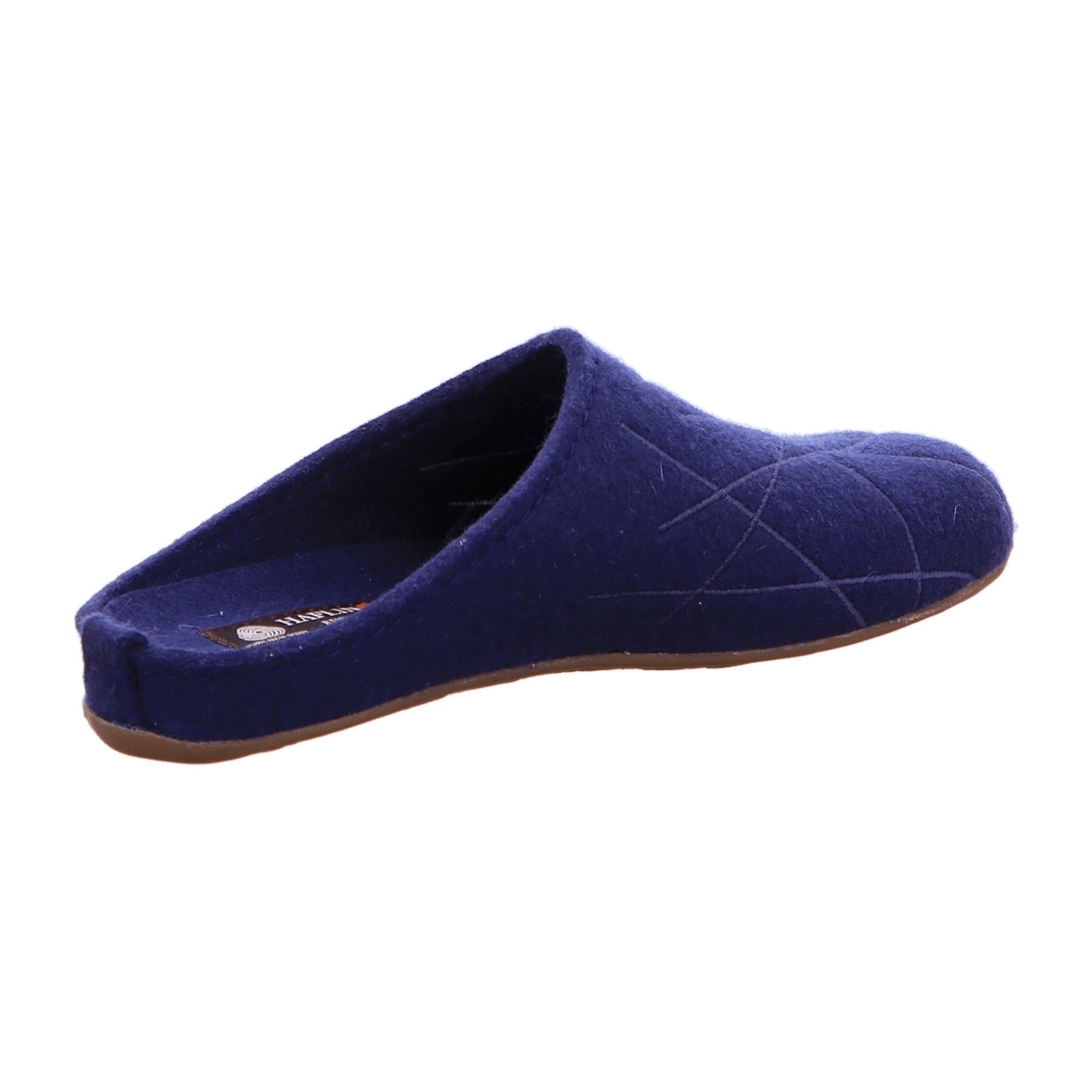 Haflinger Everest Raya Women's Slippers, Stylish Blue Wool, Comfortable & Durable