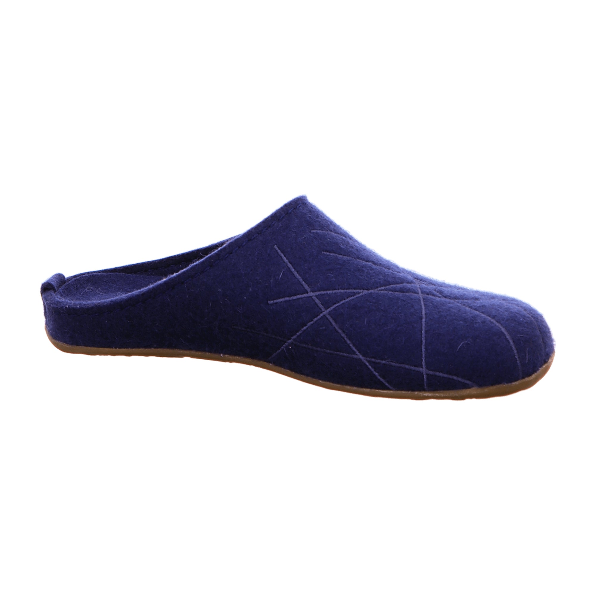 Haflinger Everest Raya Women's Slippers, Stylish Blue Wool, Comfortable & Durable