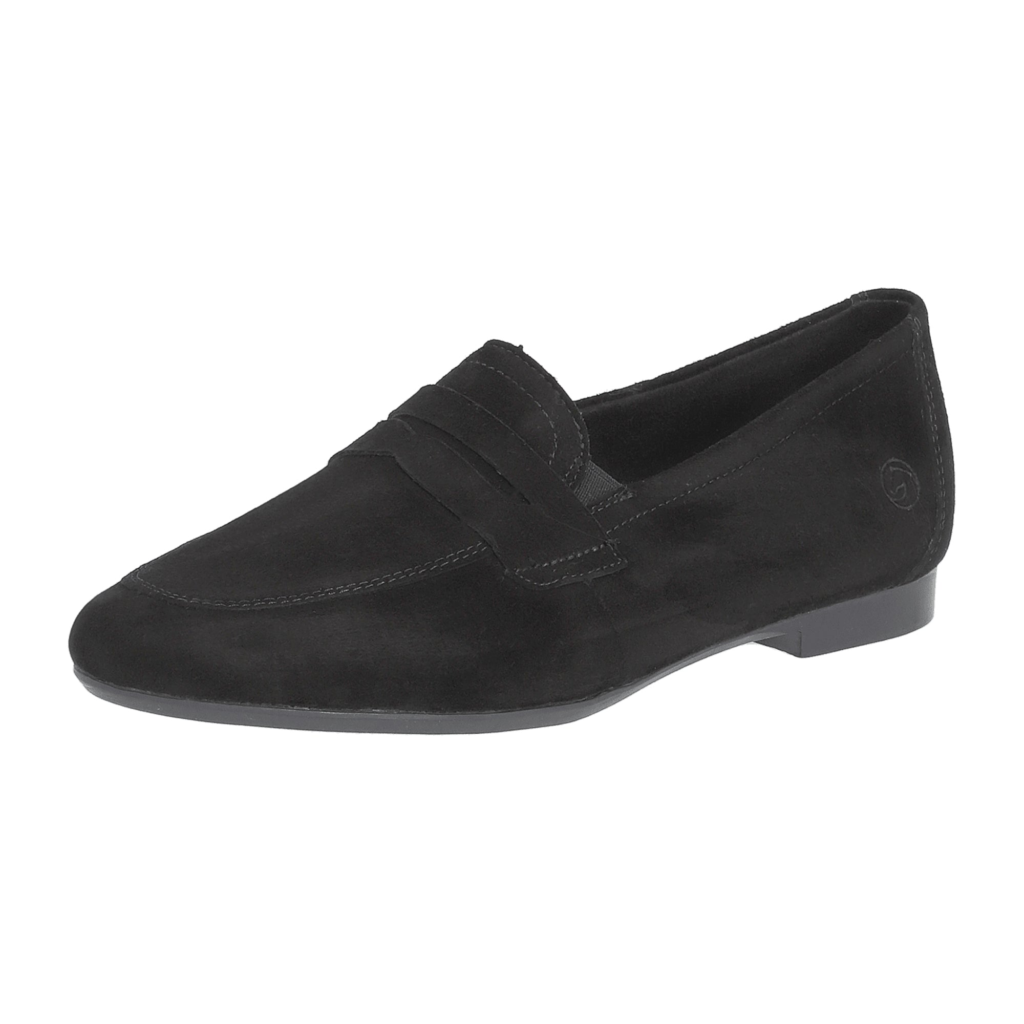 Remonte D0K02-00 Black Women's Slip-On Shoes Suede Upper Comfortable Fit