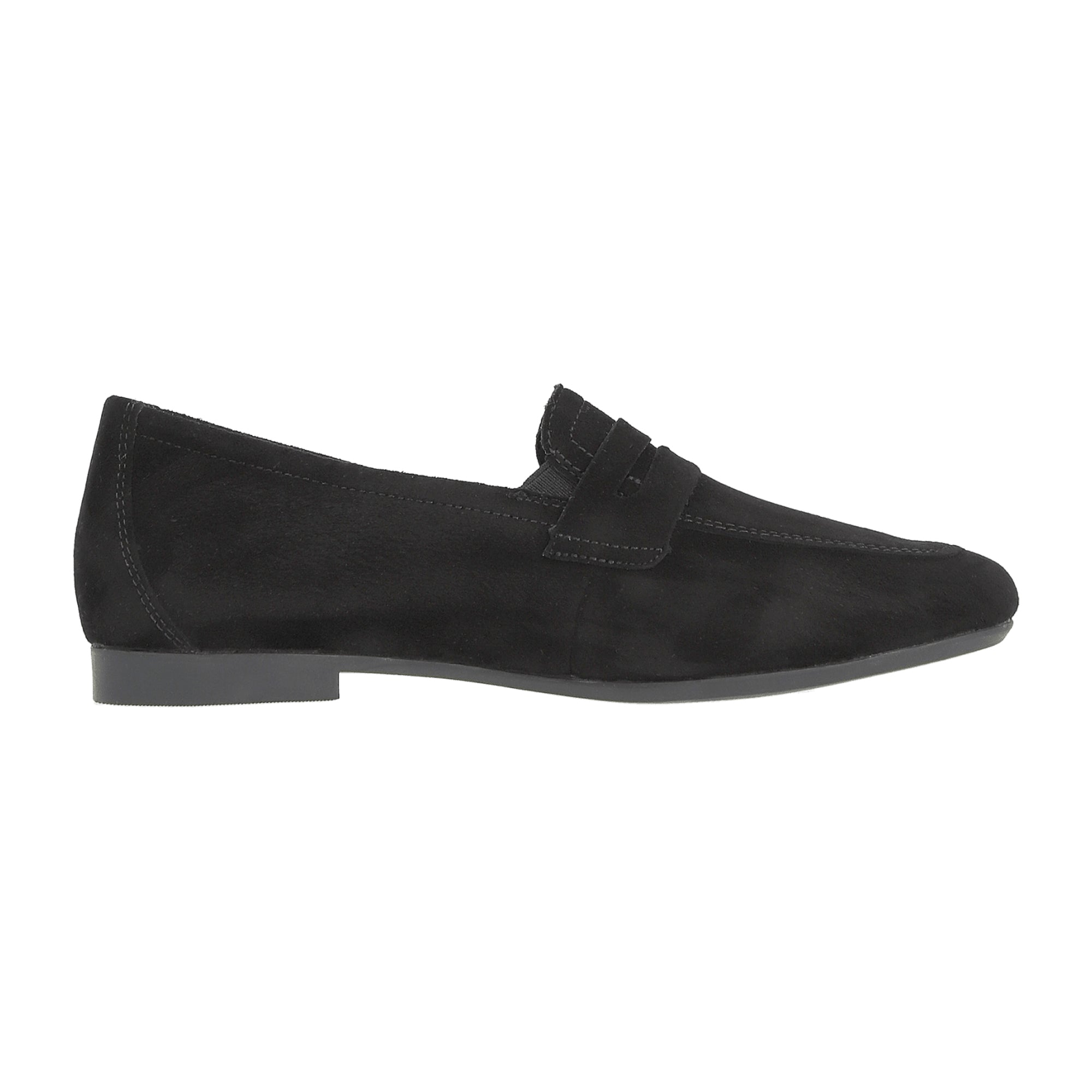 Remonte D0K02-00 Black Women's Slip-On Shoes Suede Upper Comfortable Fit