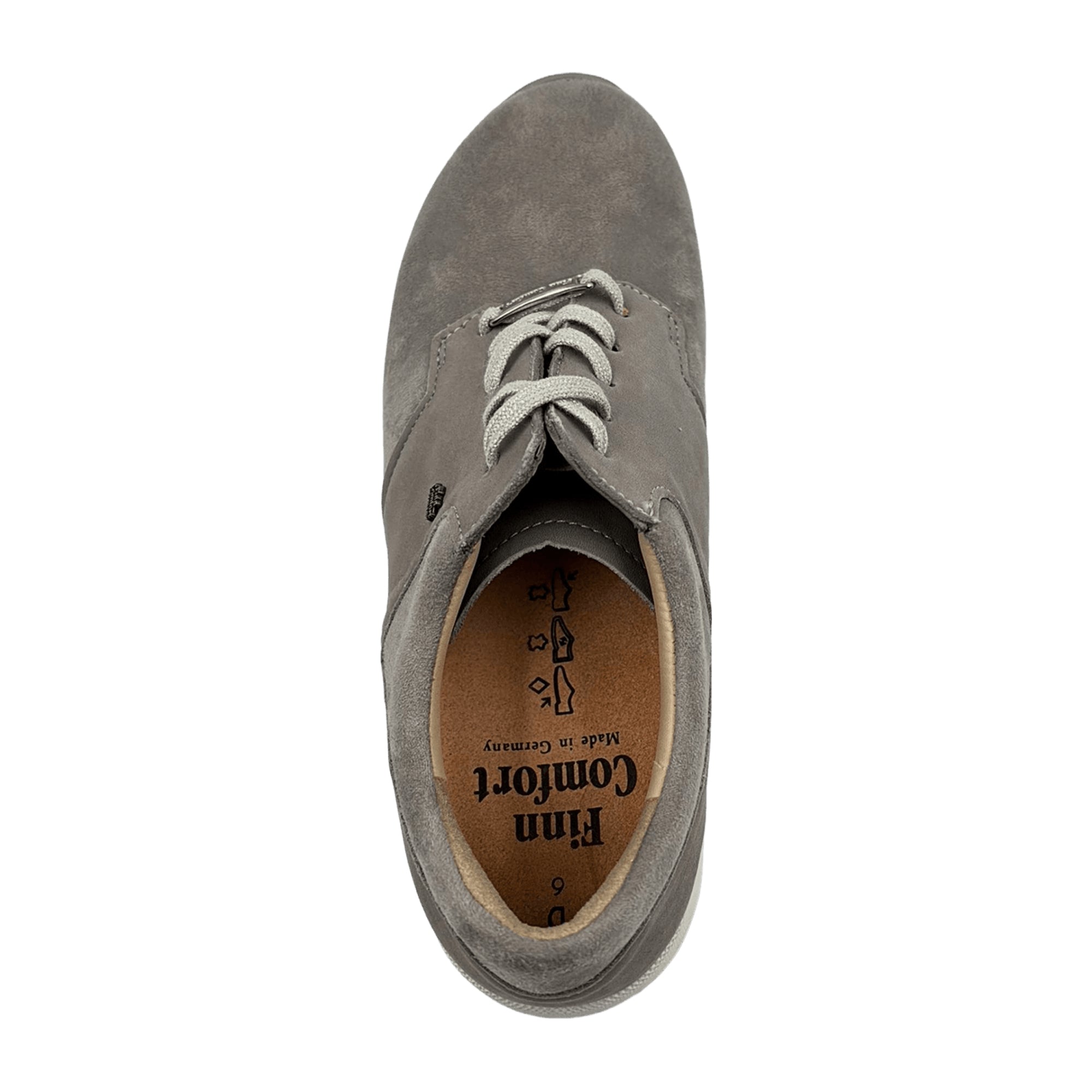 Finn Comfort Women's Comfortable Lace-Up Shoes in Beige - Stylish & Durable