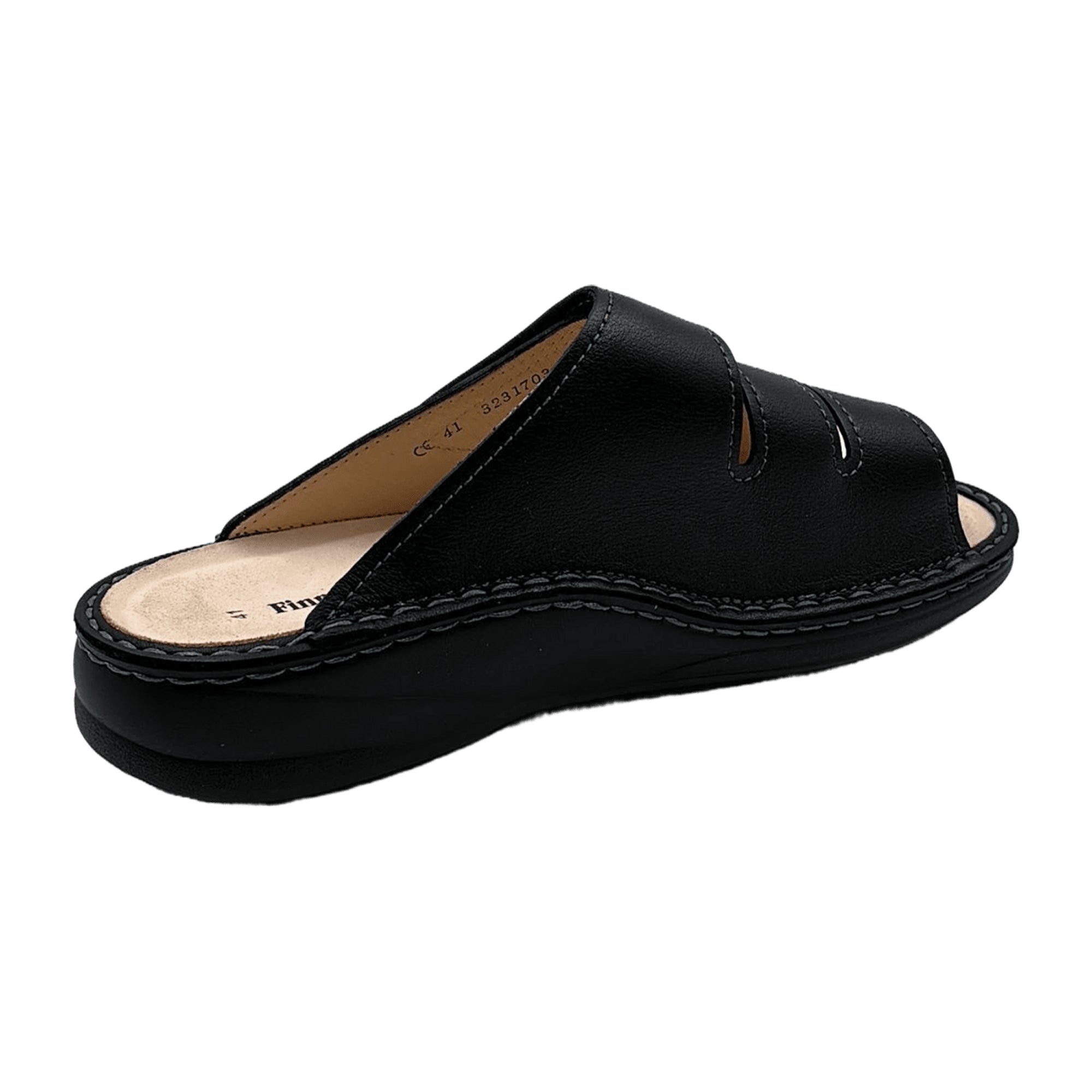 Finn Comfort Men's Comfort Sandals - Durable & Stylish Black Leather