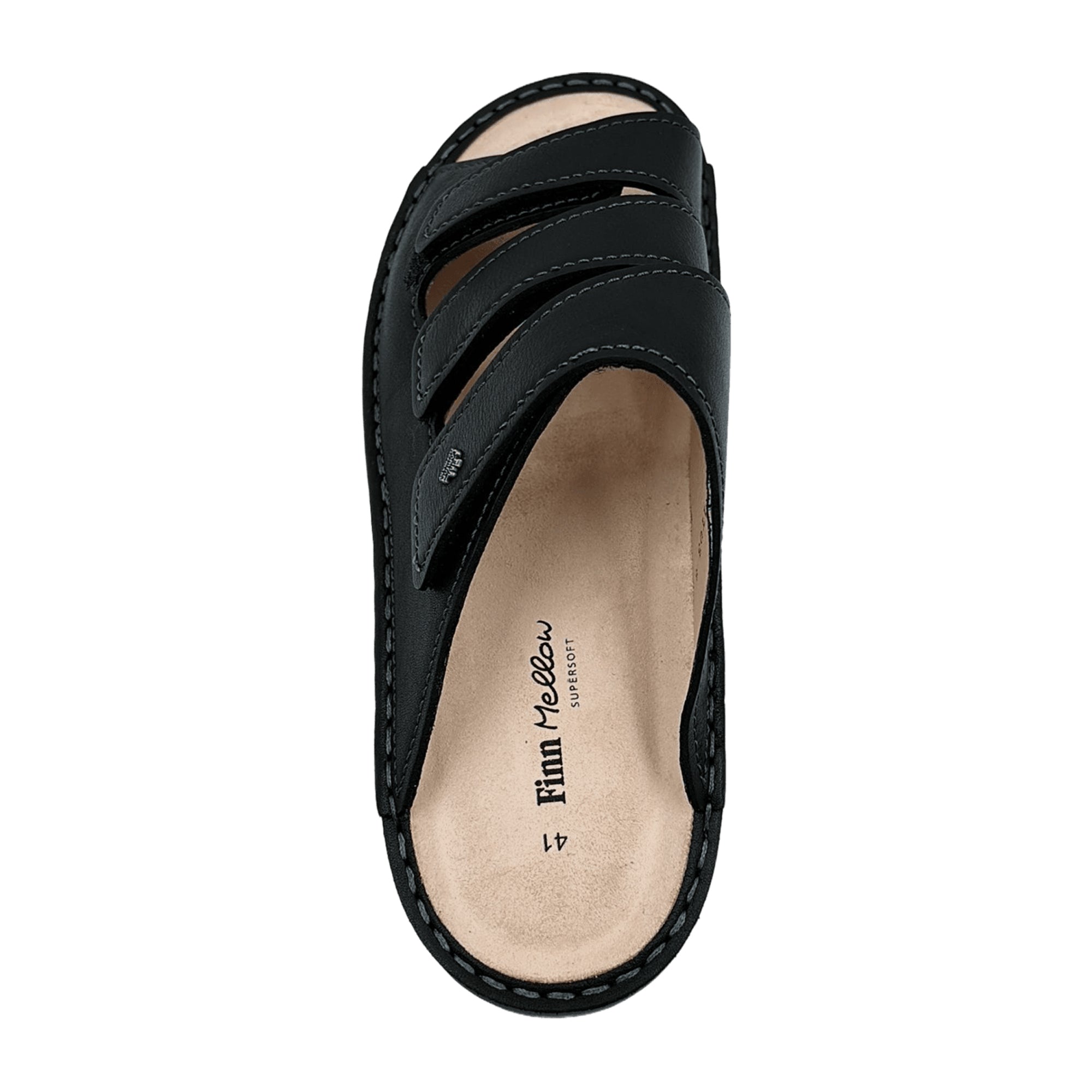 Finn Comfort Men's Comfort Sandals - Durable & Stylish Black Leather