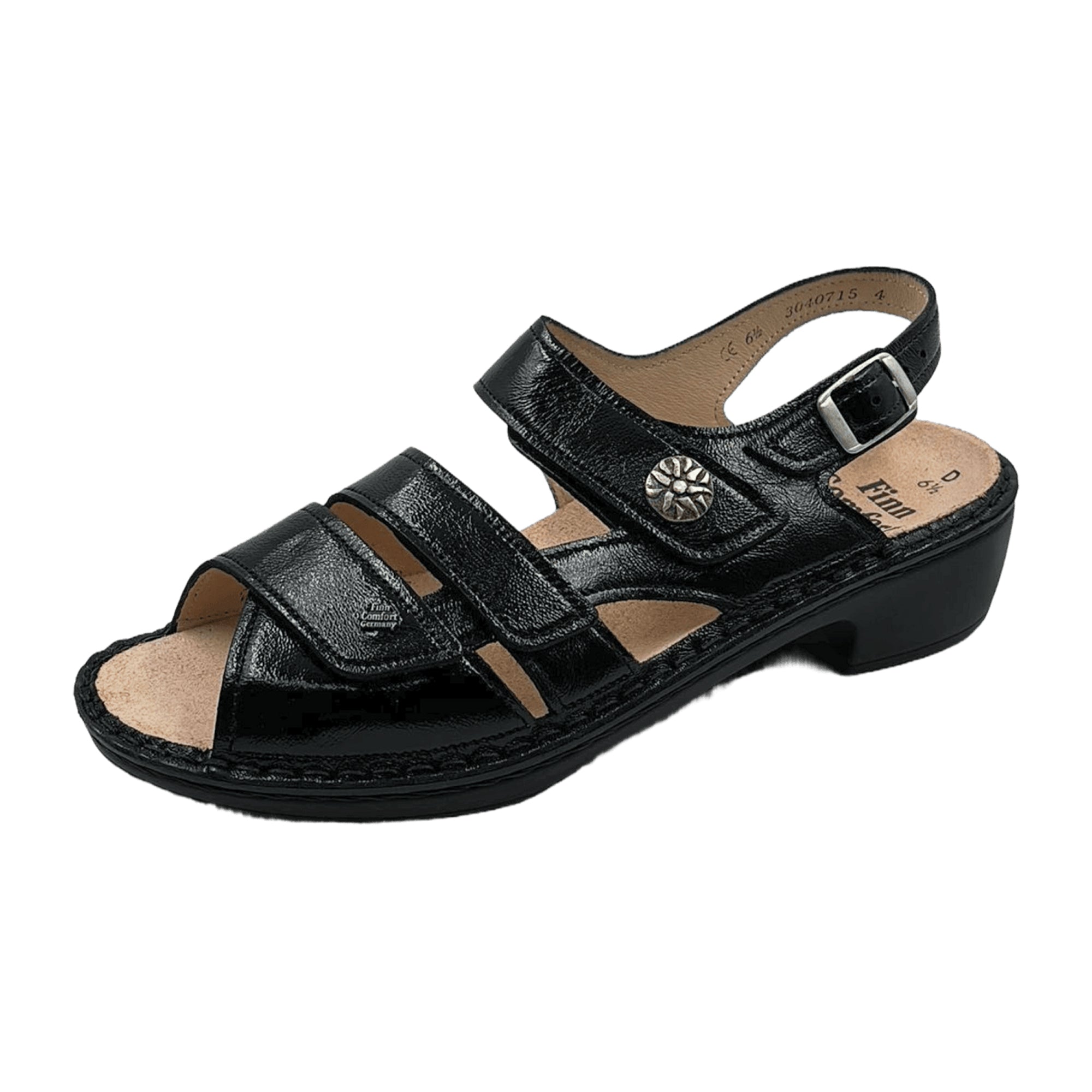 Finn Comfort Aversa Women's Comfort Shoes, Black - Stylish & Durable