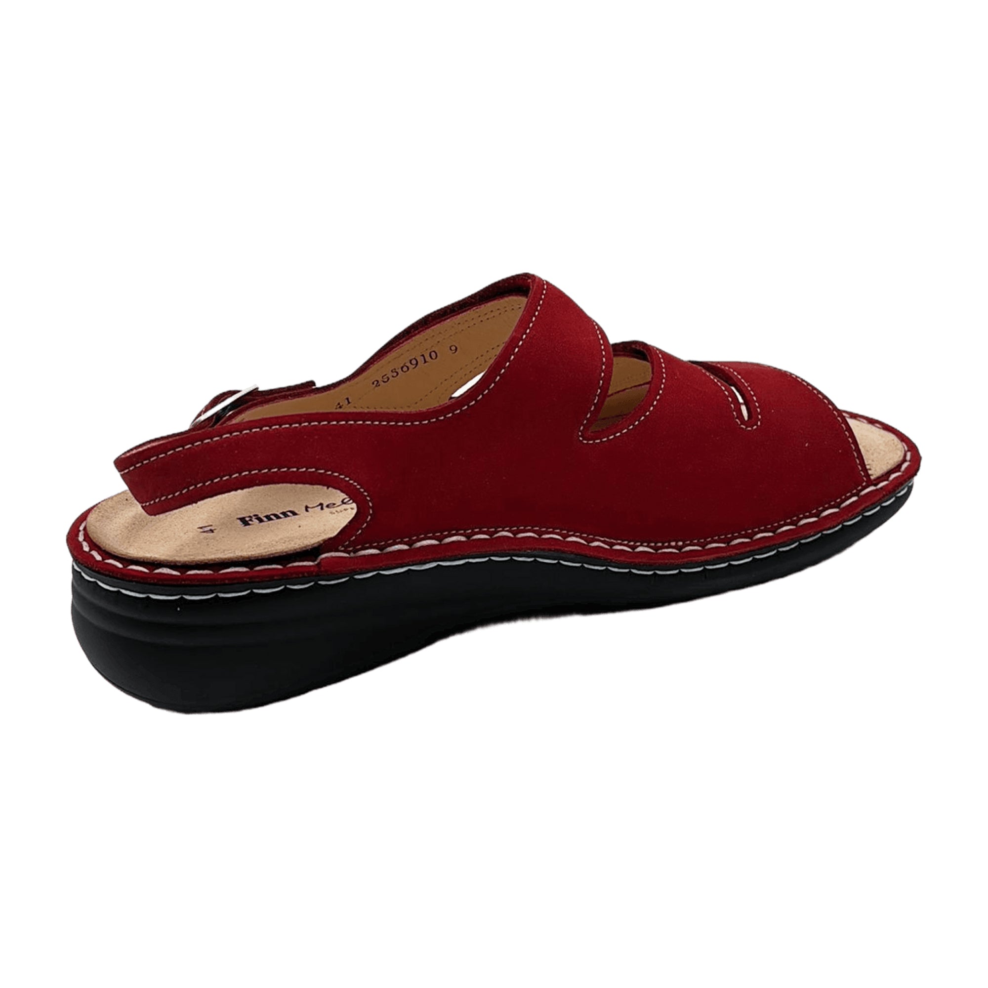 Finn Comfort Women's Comfortable Red Sandals - Stylish & Durable