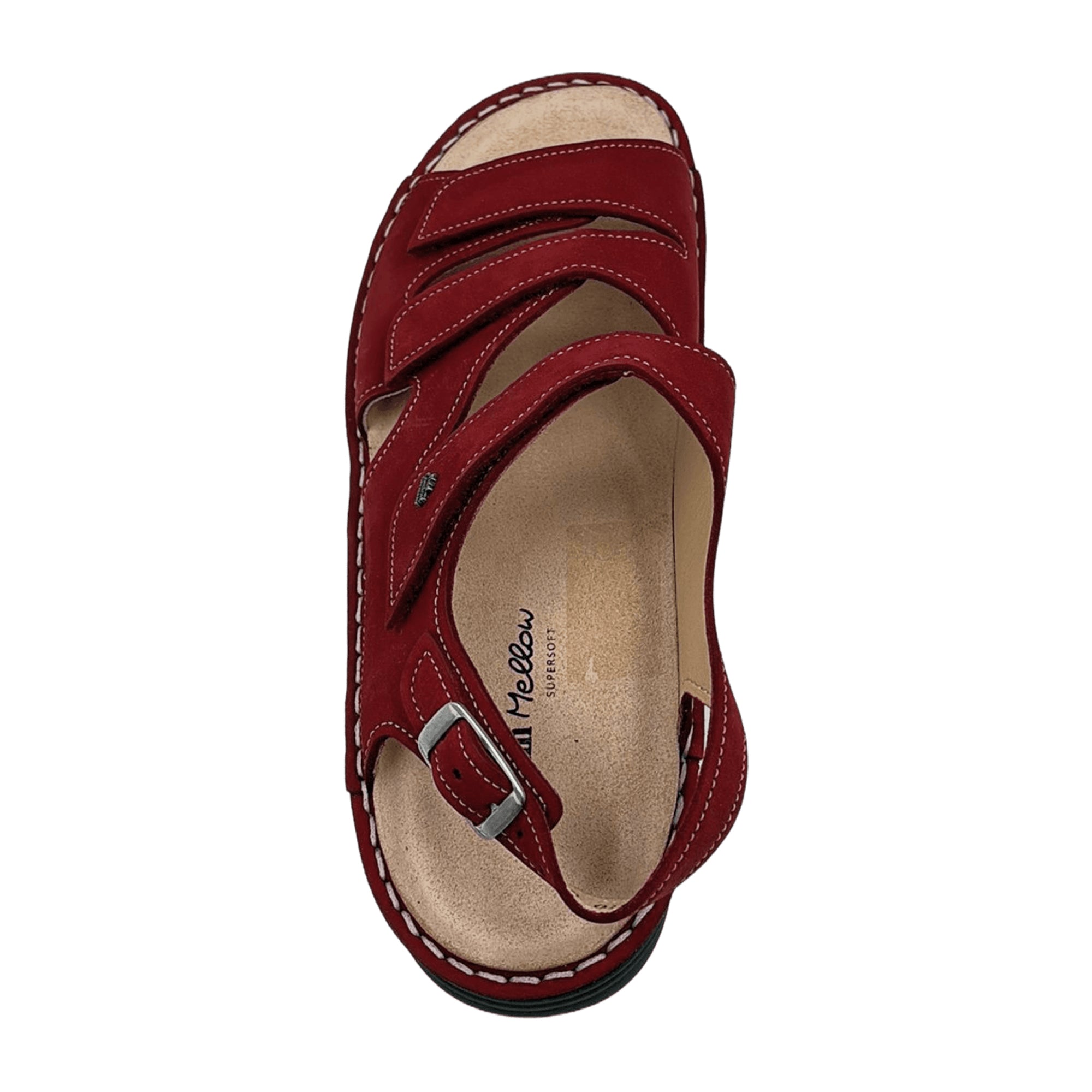 Finn Comfort Women's Comfortable Red Sandals - Stylish & Durable