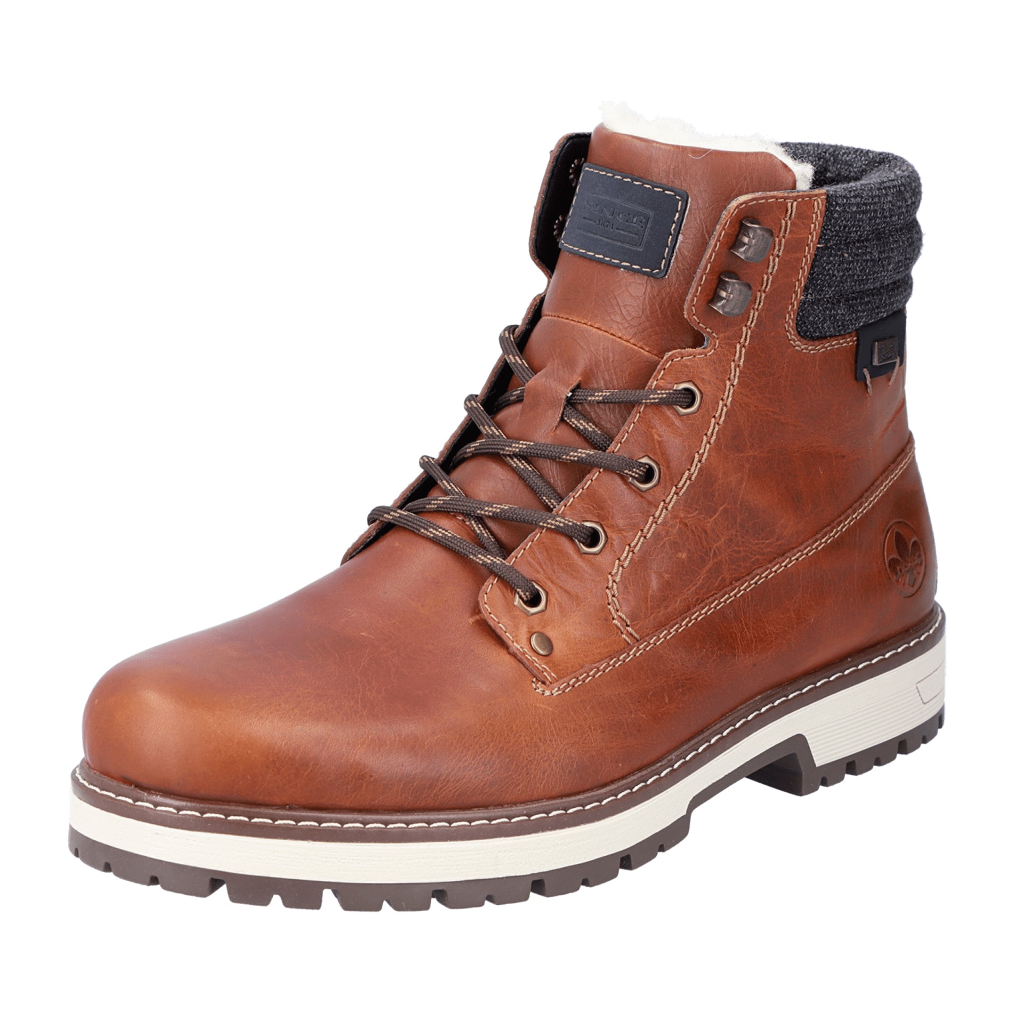 Rieker HWK Men's Brown Boots Durable and Comfortable Footwear