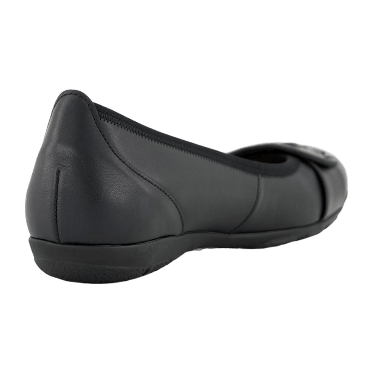 Gabor Women's Classic Ballet Flats Black Leather